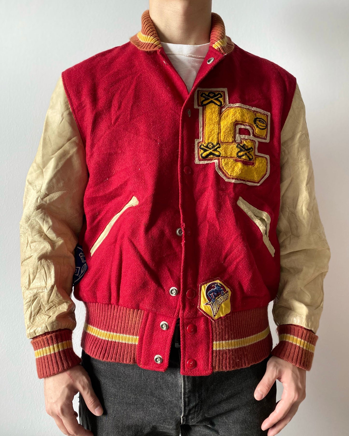 1979 'LC' LETTERMAN SHAWL COLLAR VARSITY JACKETS (M-XL)