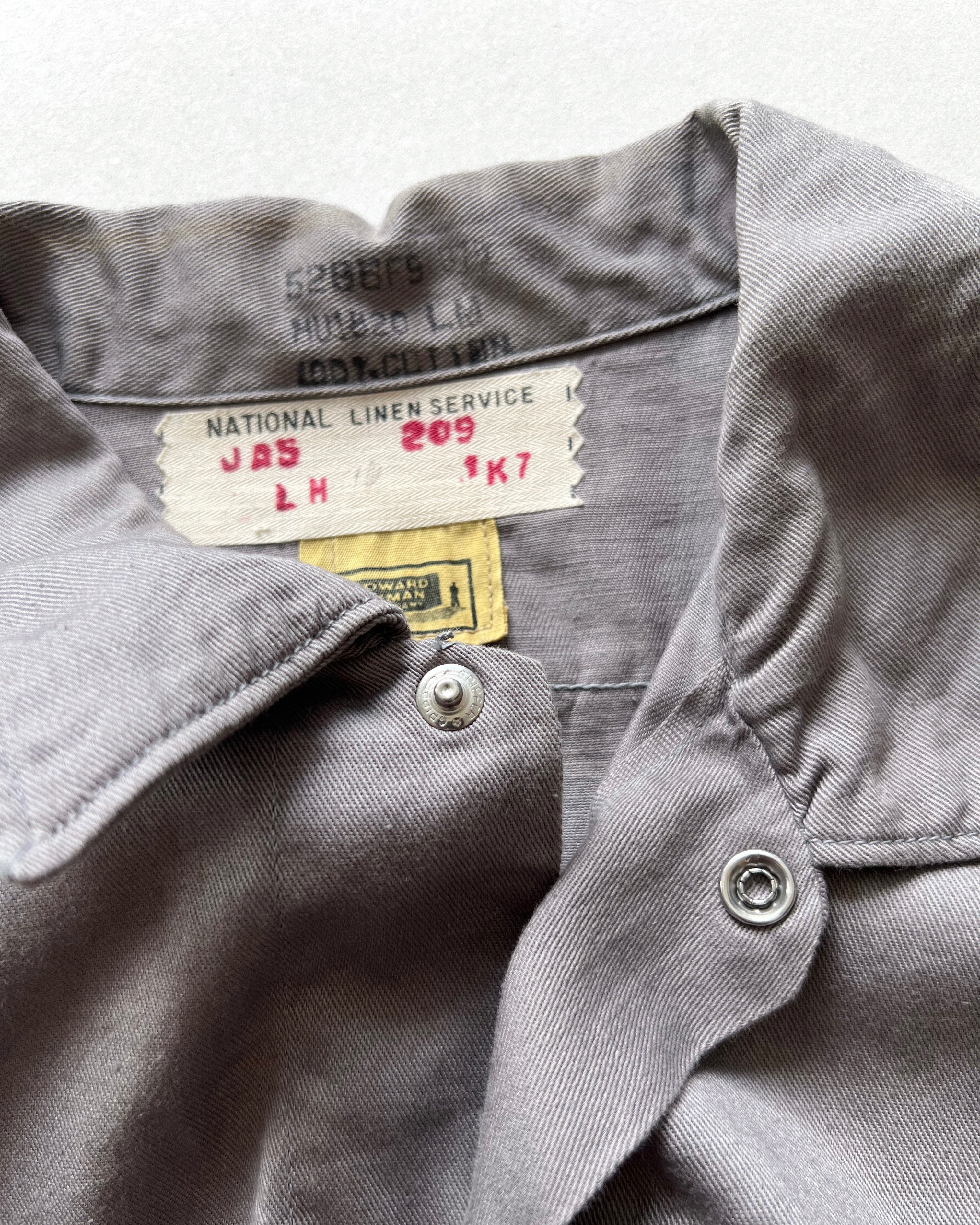 1960S EDWARD HYMAN CO WORK SHIRT (LM)