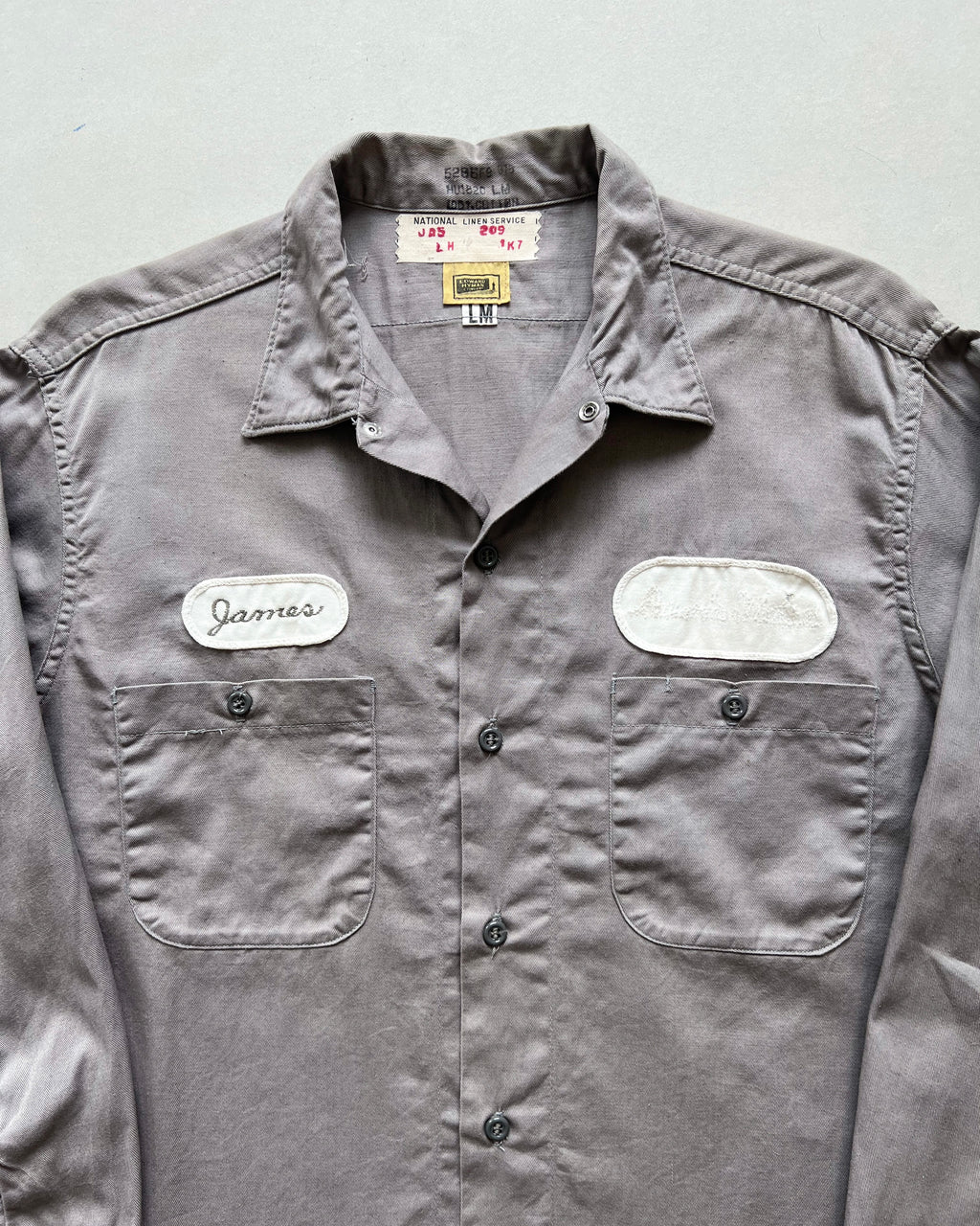 1960S EDWARD HYMAN CO WORK SHIRT (LM)