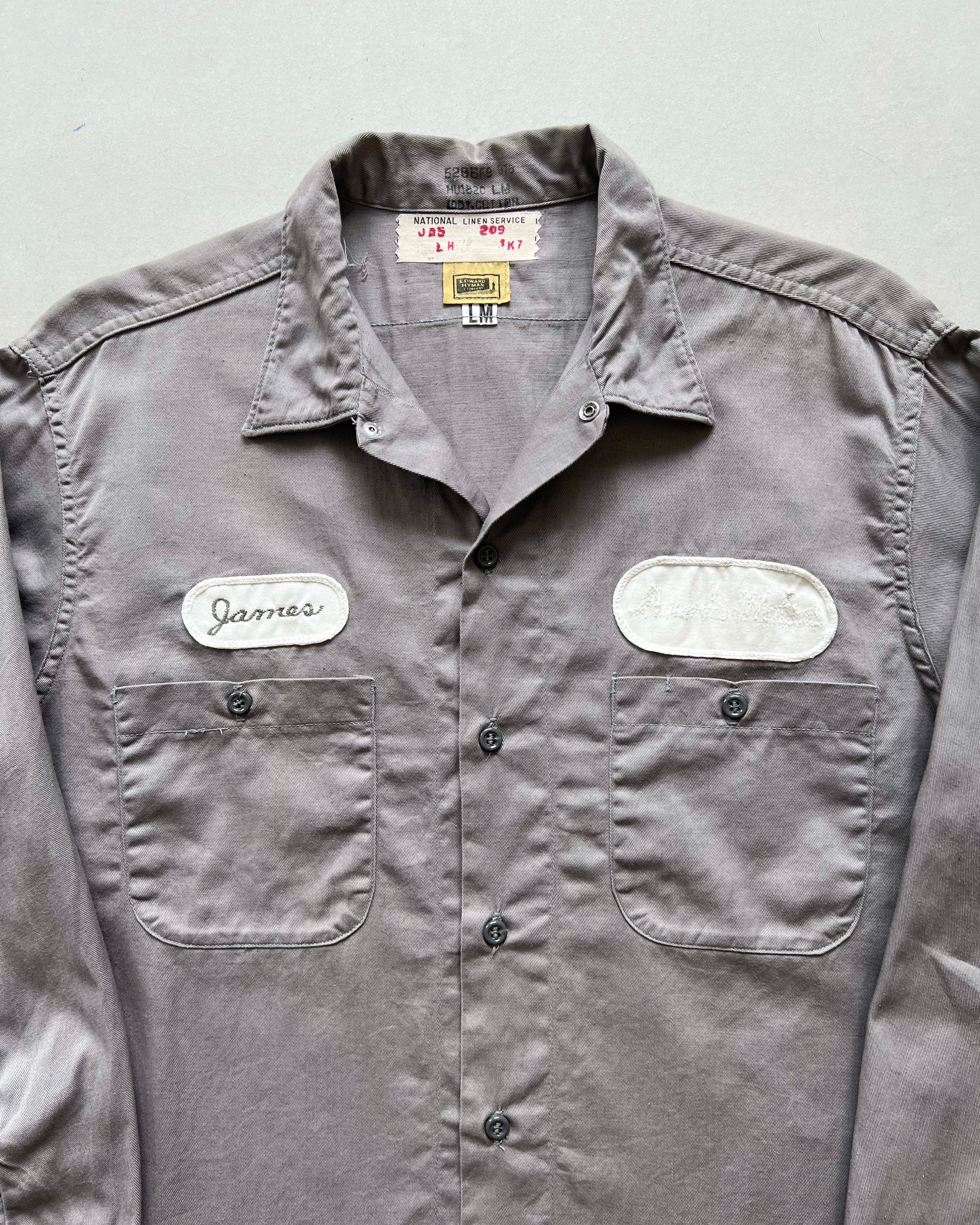 1960S EDWARD HYMAN CO WORK SHIRT (LM)