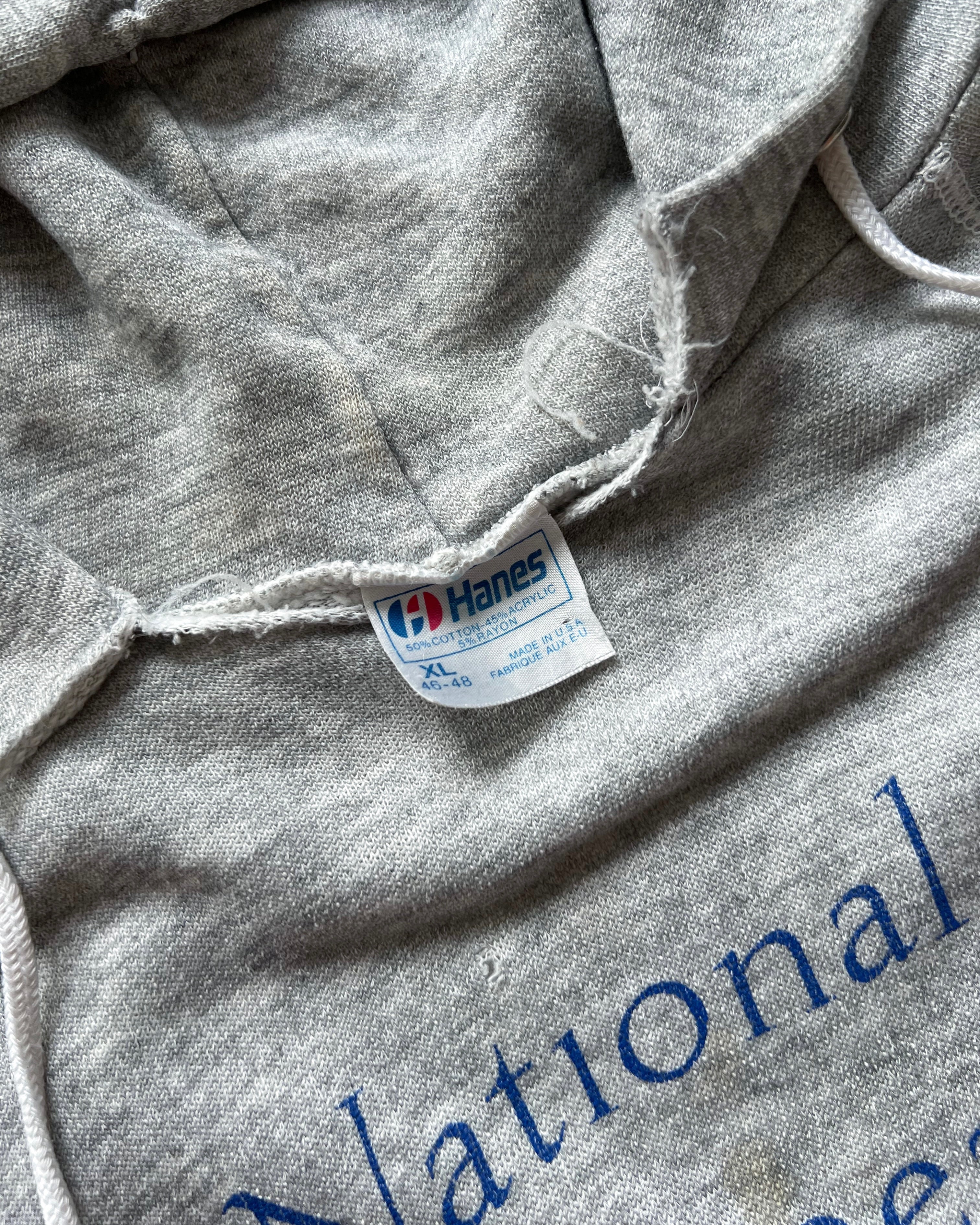 1980S HANES 'NATURAL SHAKESPEARE CONSERVATORY' HOODIE (XL)