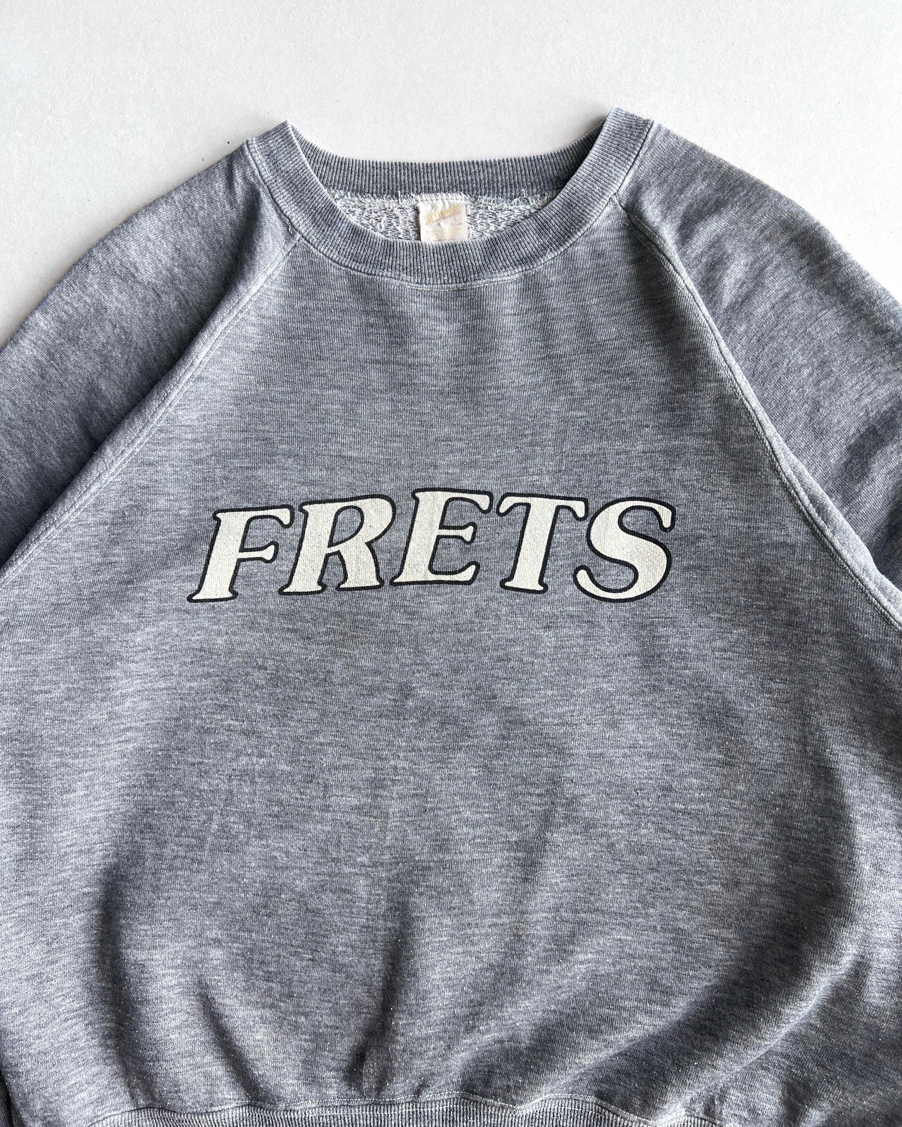 1970S 'FRETS' RAGLAN SWEATSHIRT (L)