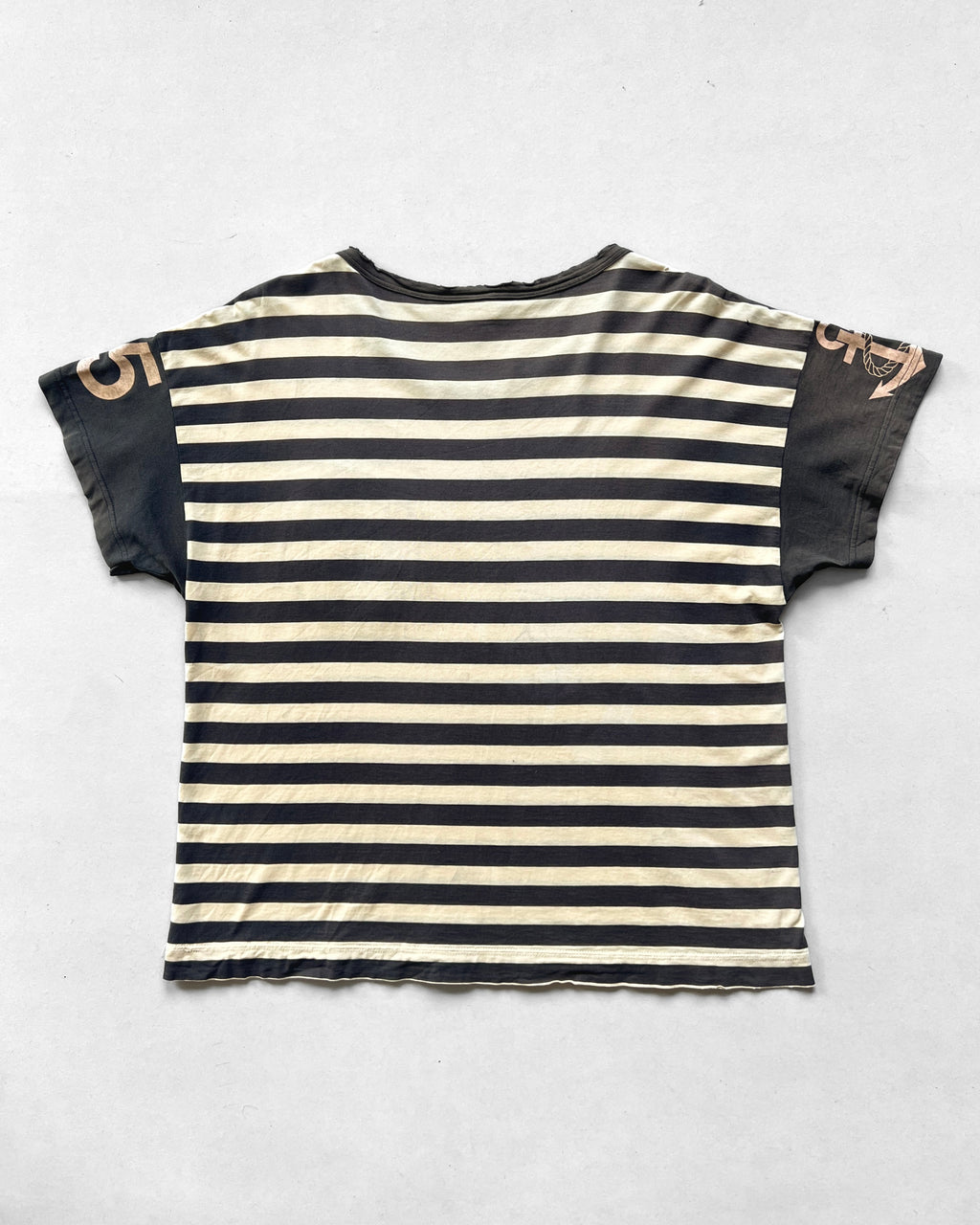 1980S HAI ISSEY MIYAKE STUDIO STRIPES TEE (L)
