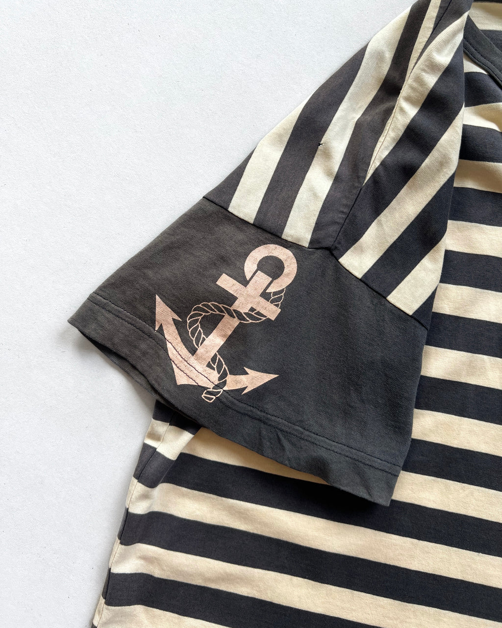 1980S HAI ISSEY MIYAKE STUDIO STRIPES TEE (L)