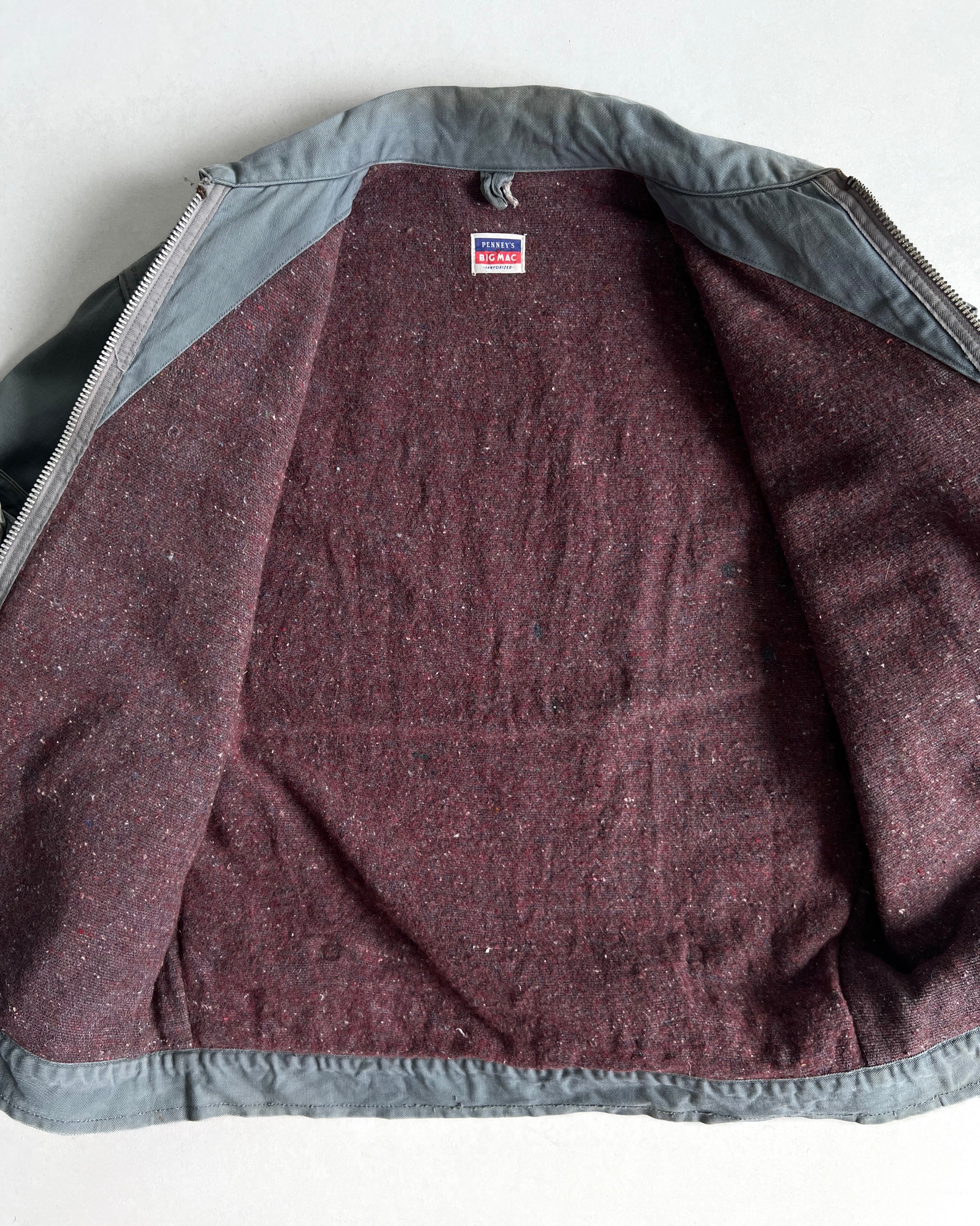 1960S PENNEY'S BIG MAC SANFORIZED WORK JACKET (L)