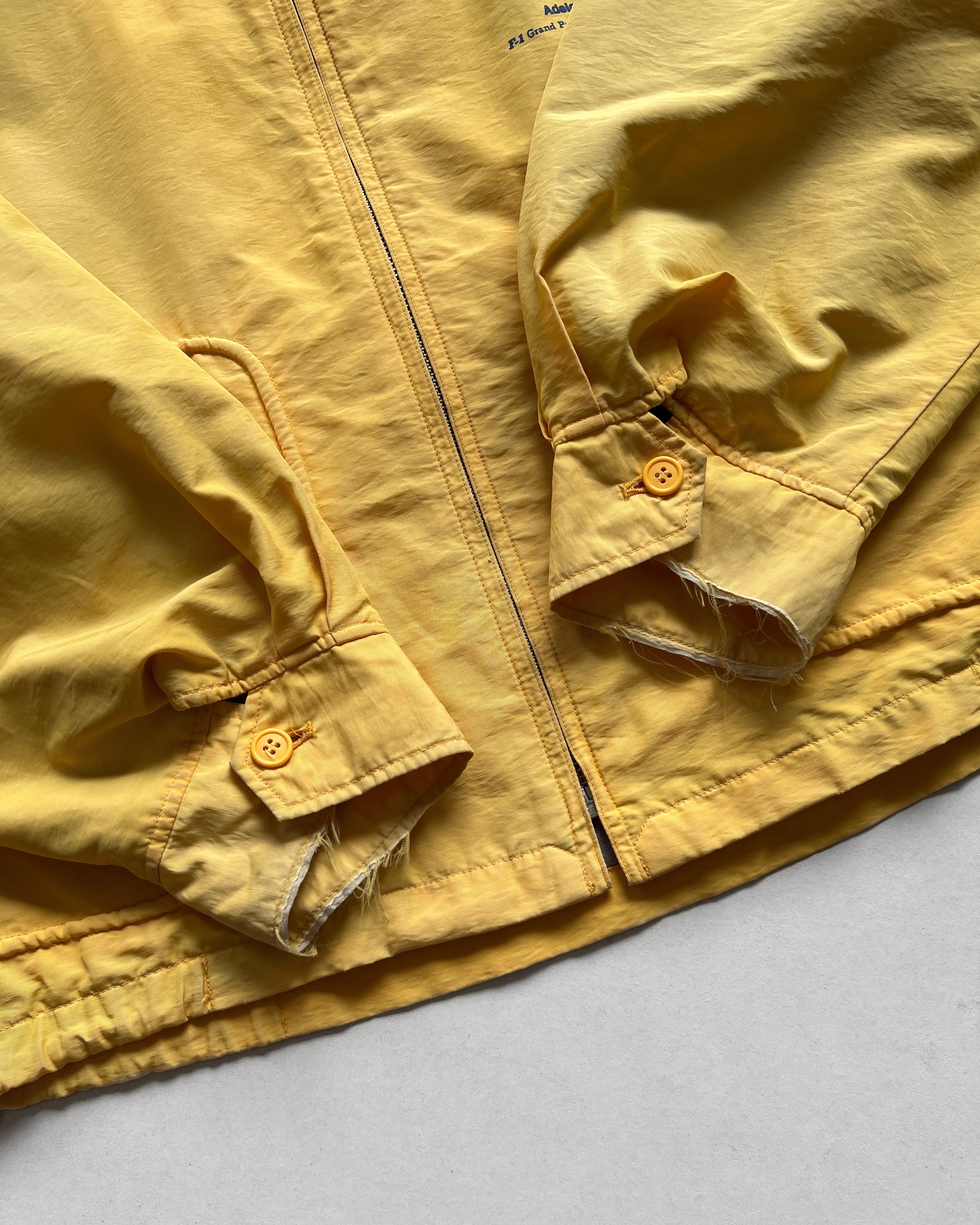 1980S CAMEL TEAM LOTUS HONDA F1 SUZUKA GRAND PRIX RACING JACKET (L)