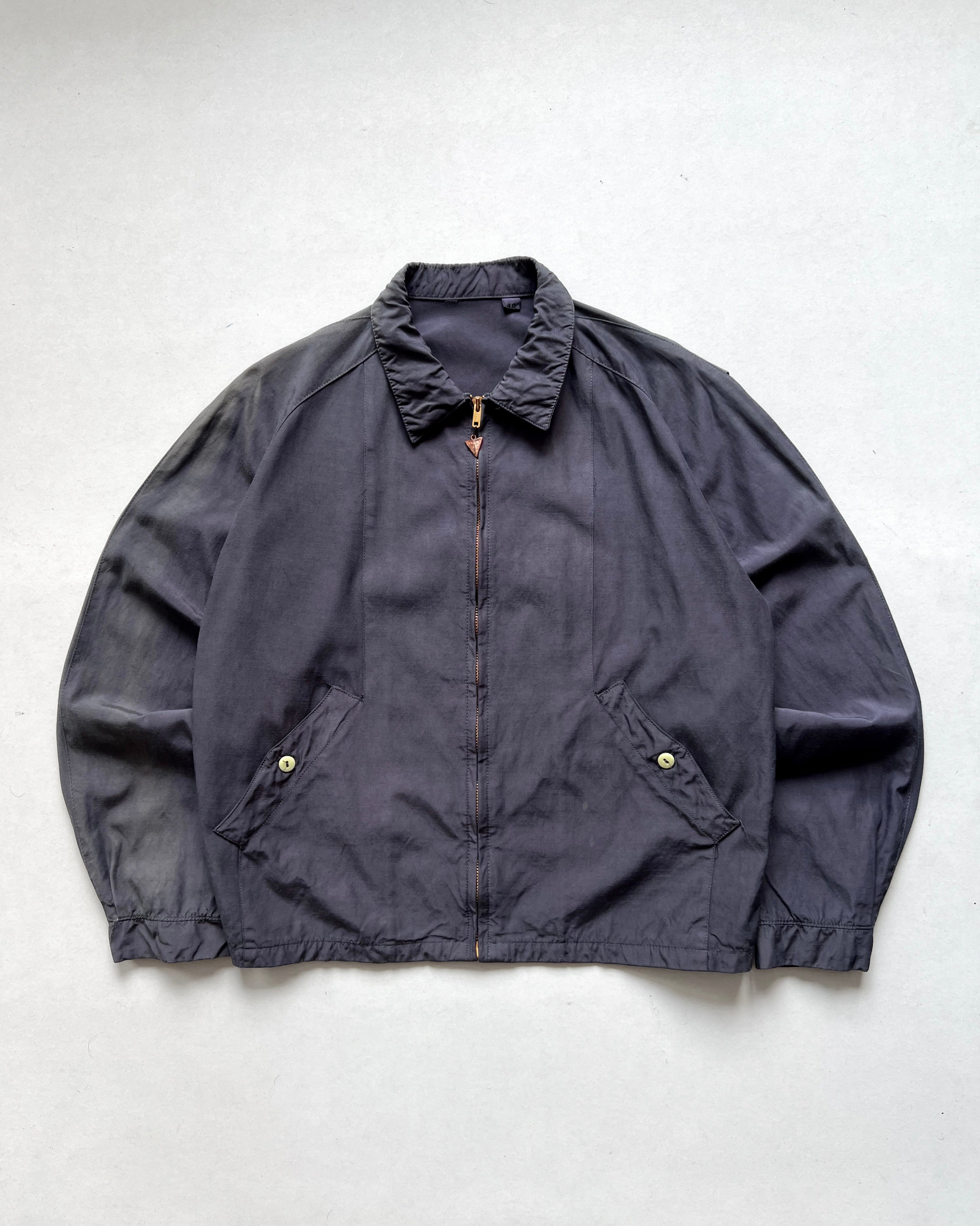 1960S OVERDYED BUTCHART NICHOLLS HARRINGTON JACKET (M)