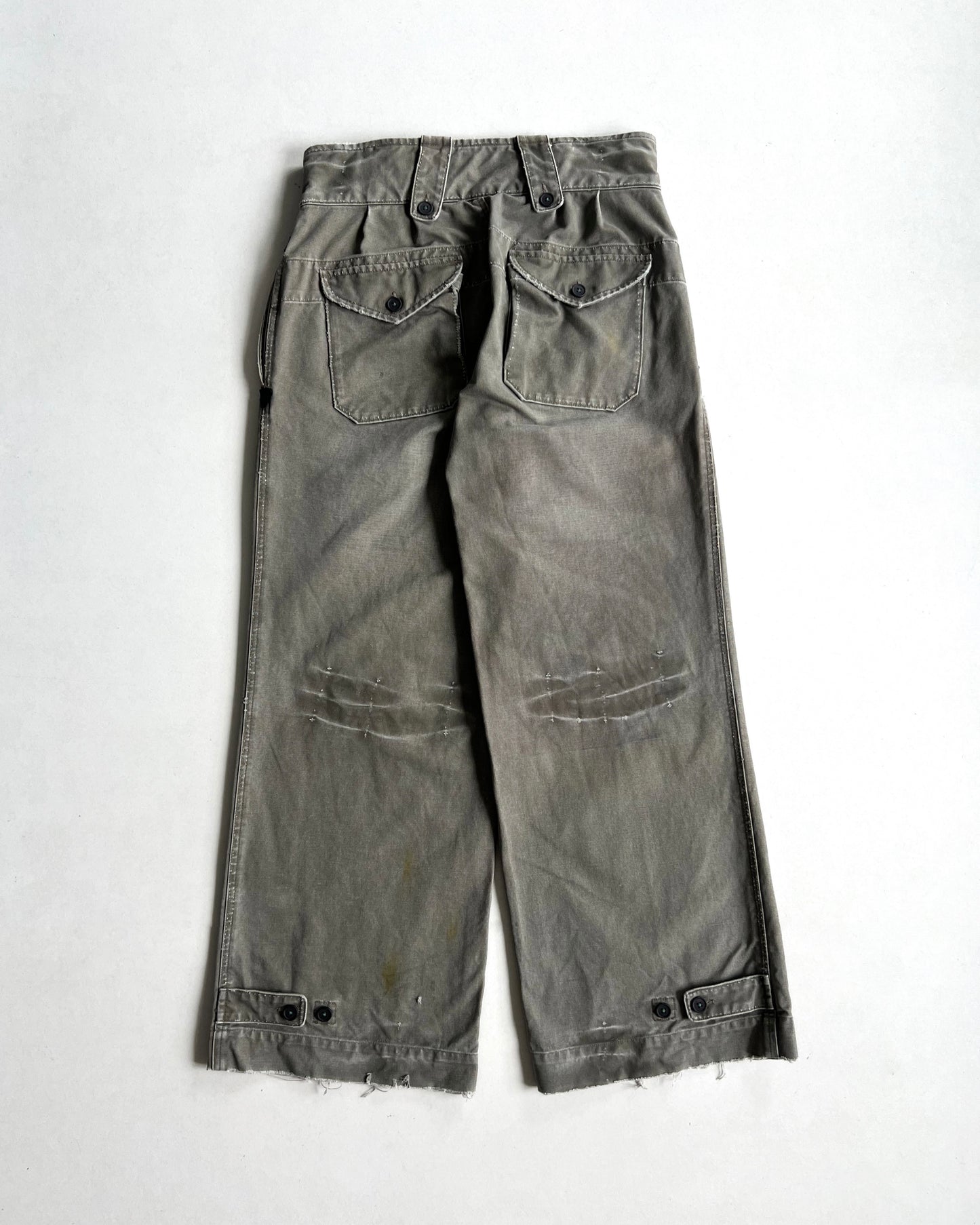 1990S RALPH LAUREN HEAVYWEIGHT BATTLEDRESS TROUSERS (30-34)