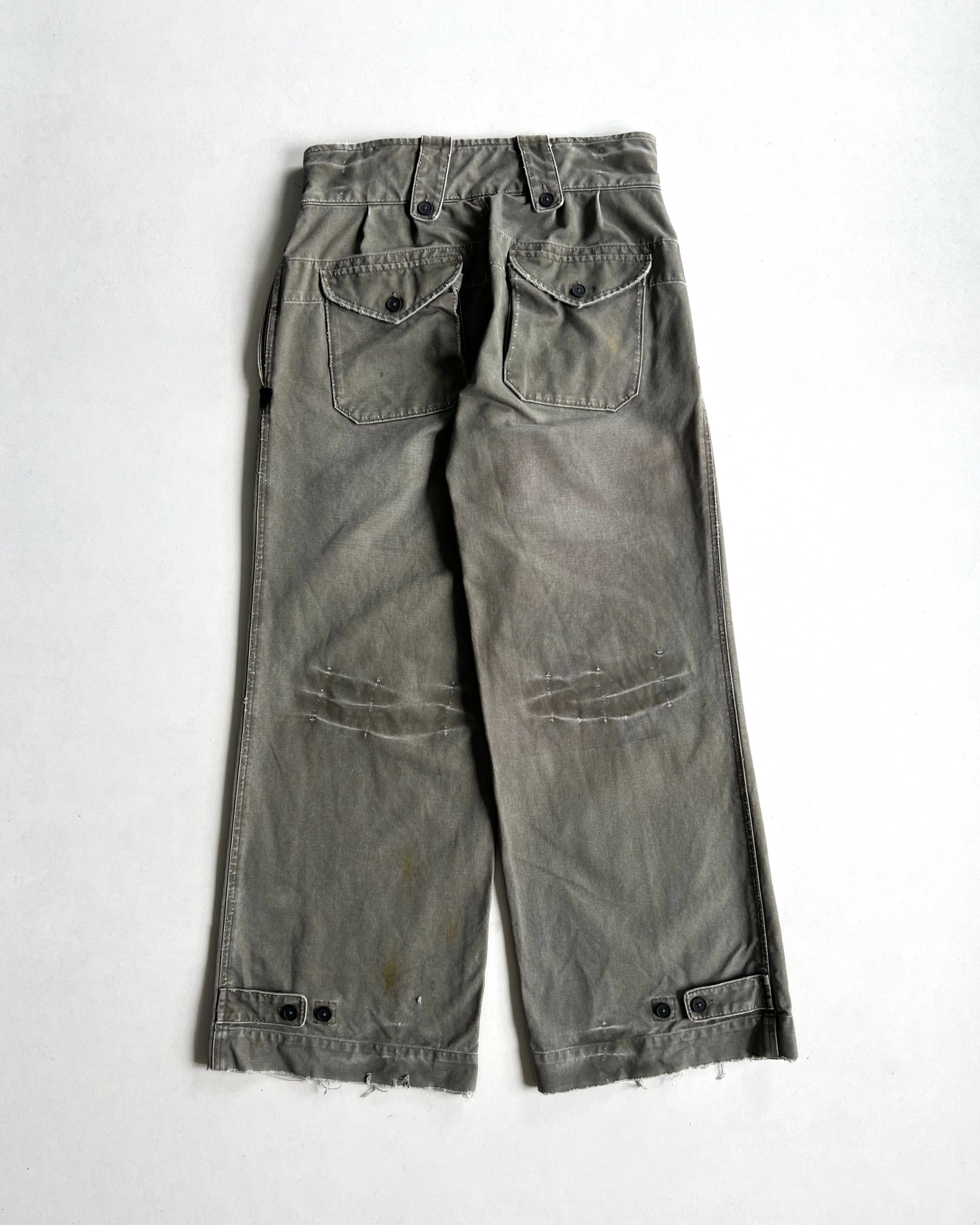 1990S RALPH LAUREN HEAVYWEIGHT BATTLEDRESS TROUSERS (30-34)