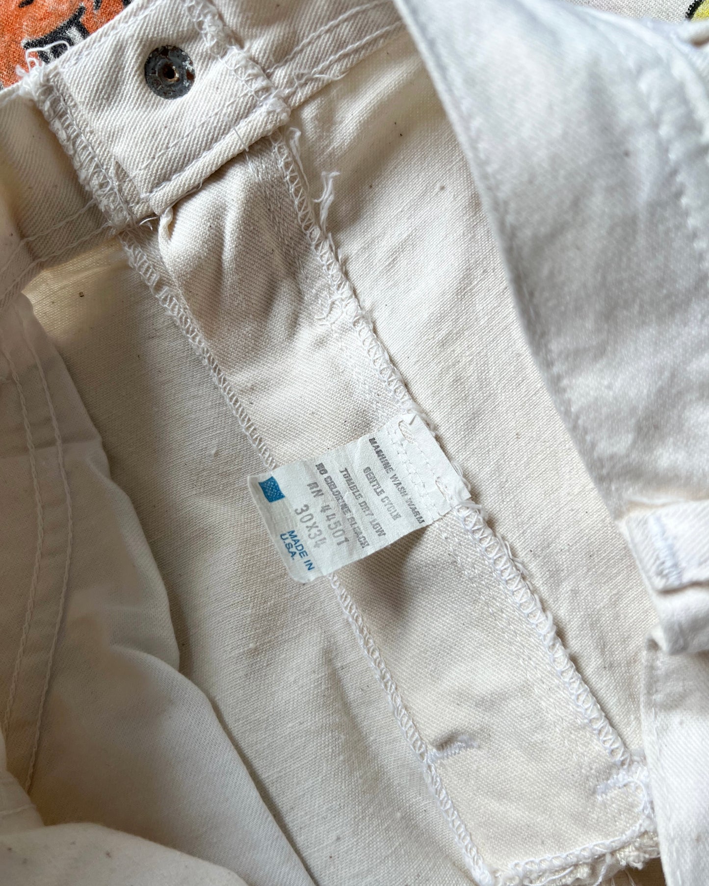 1980S CARTER'S HAND-DRAWN CARPENTER PANTS (31)