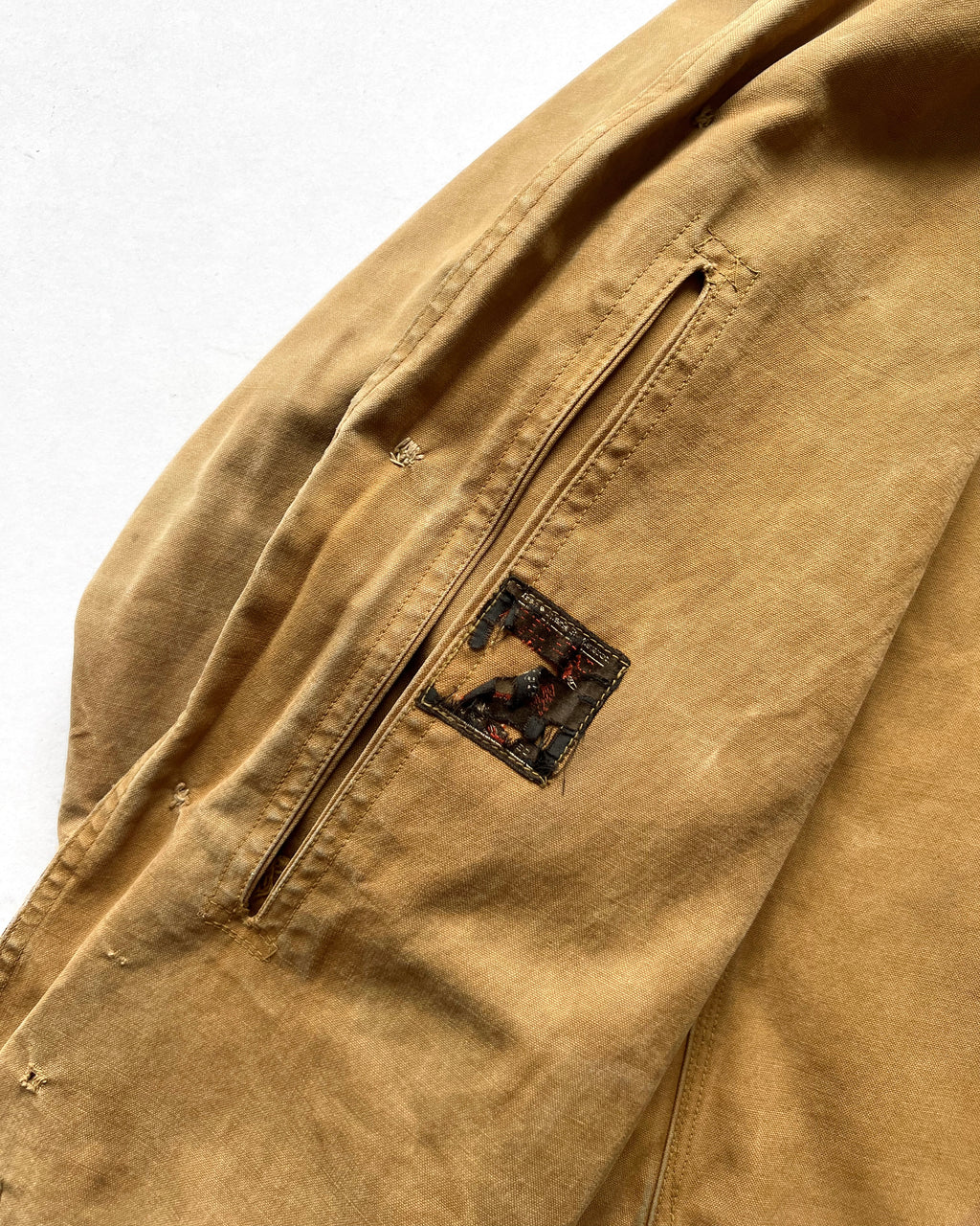 1920S REDHEAD CANVAS HUNTING JACKET (L)