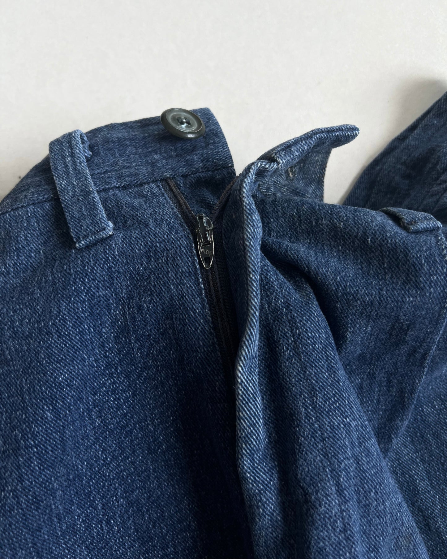 1970S DENIM WORK FLARE PANTS (32)