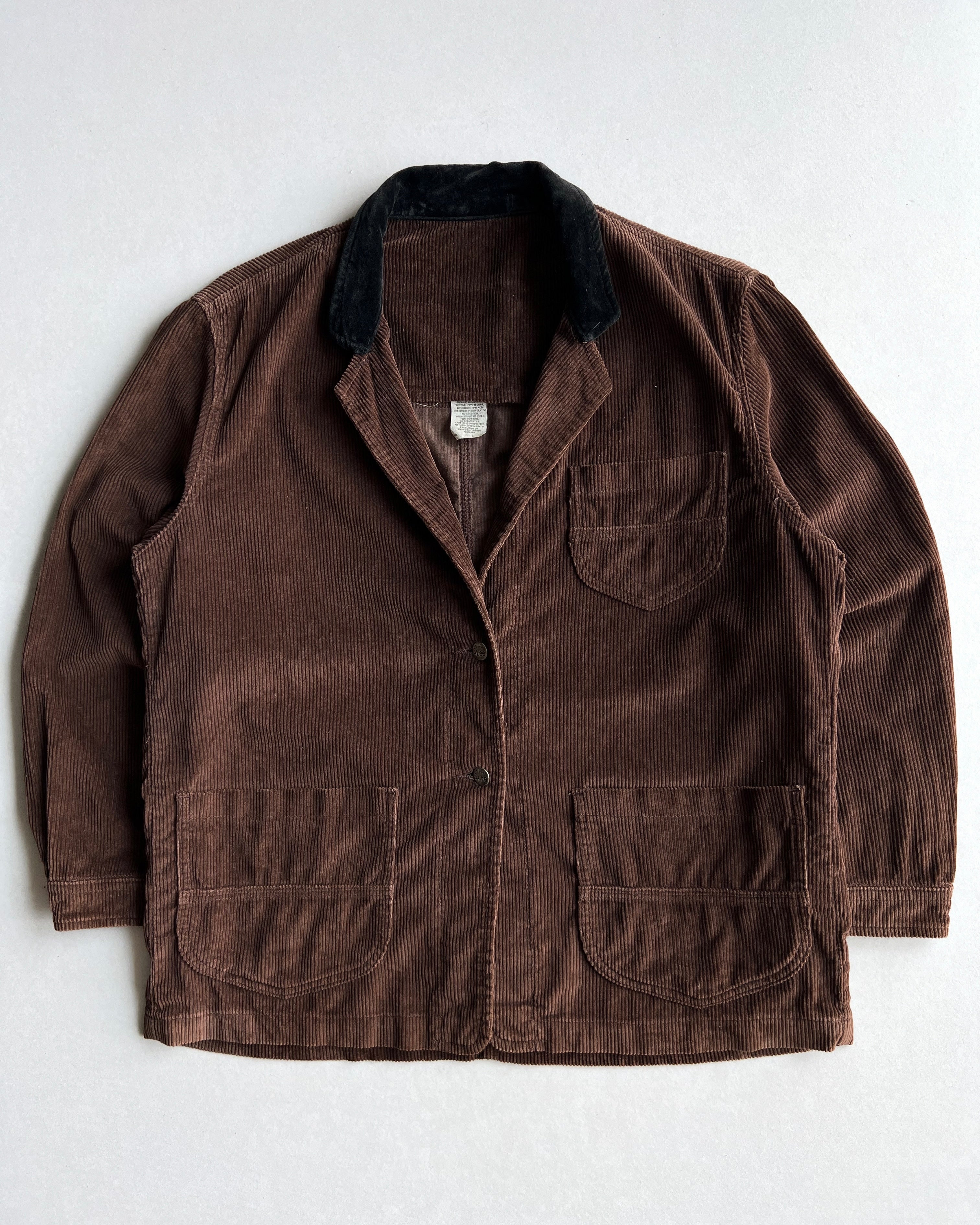 1980S RIVETED LEE CORDUROY BLAZER (L)