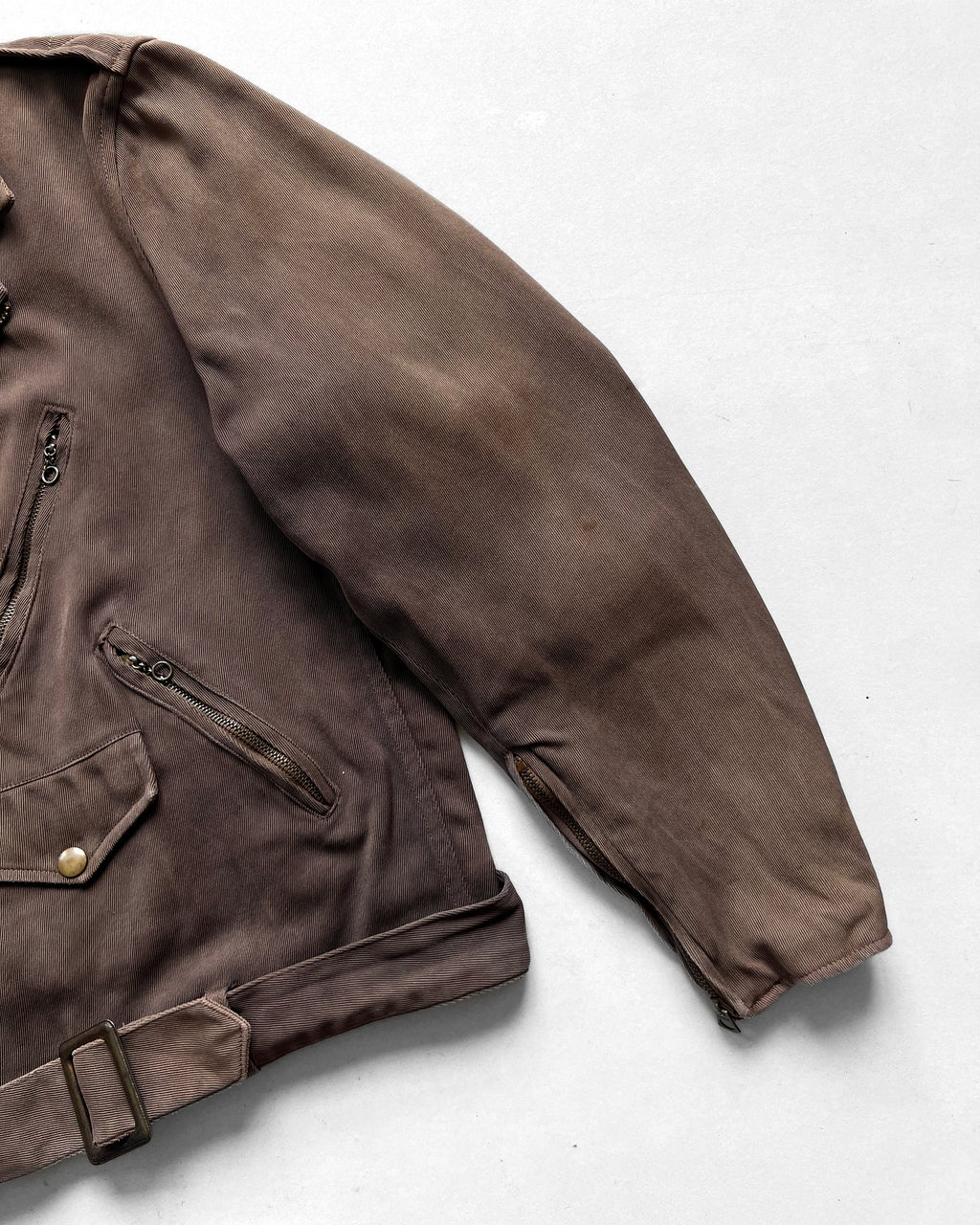1940S PARAGON GABARDINE ROCKABILLY JACKET (M)