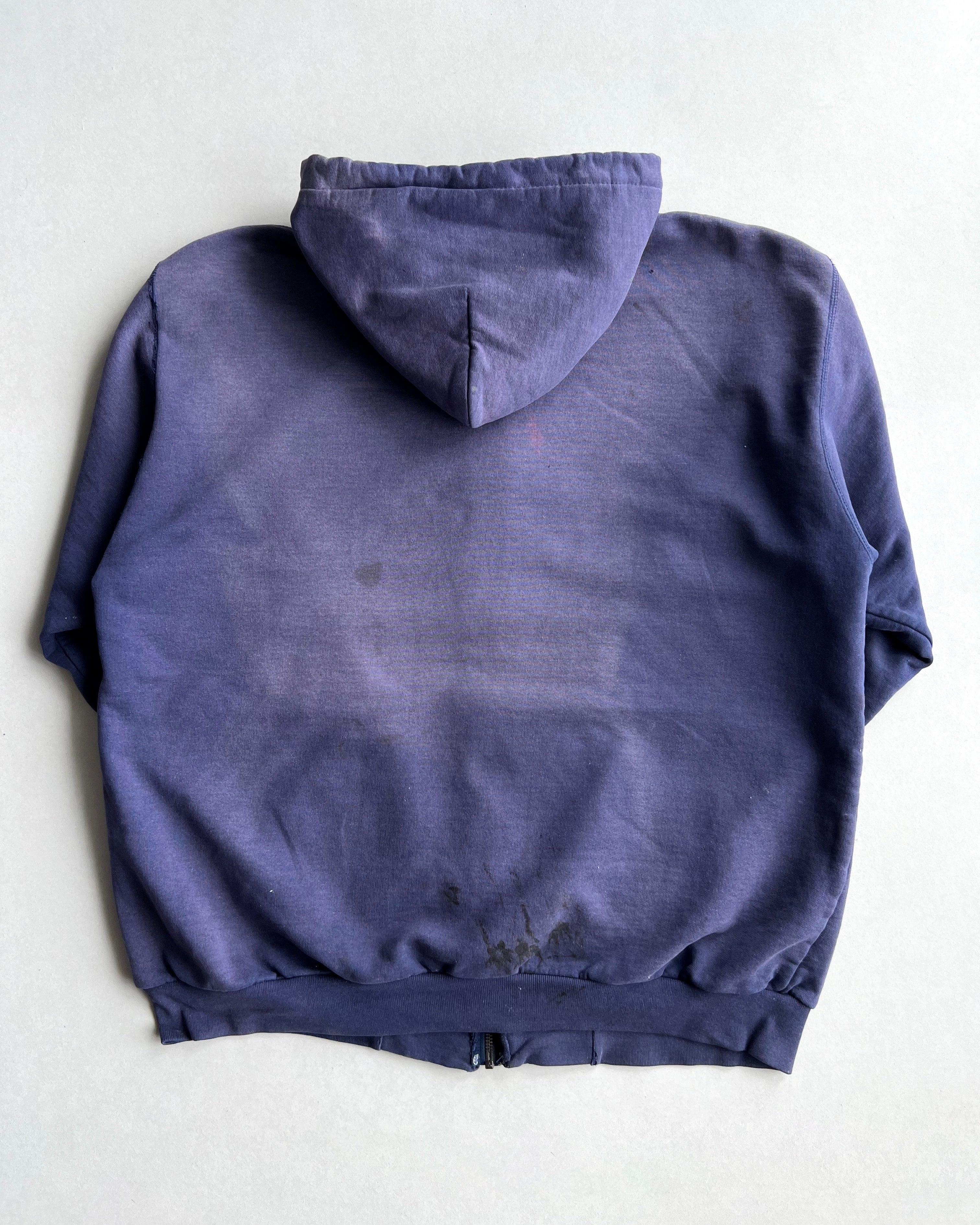 1990S SUN FADED CARHARTT HEAVYWEIGHT ZIP-UP HOODIE (L)