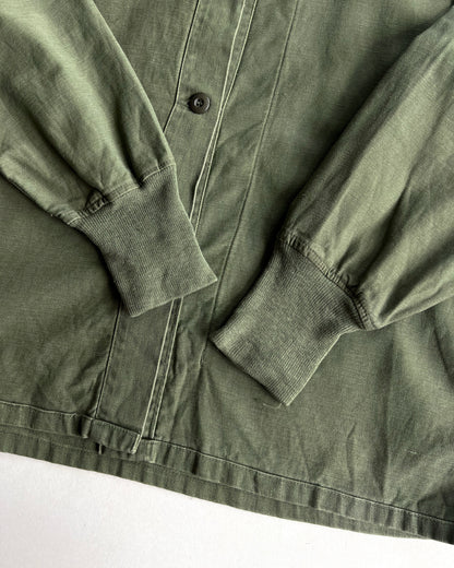 1970S US ARMY OG-107 CHEMICAL PROTECTIVE SHIRT (M)