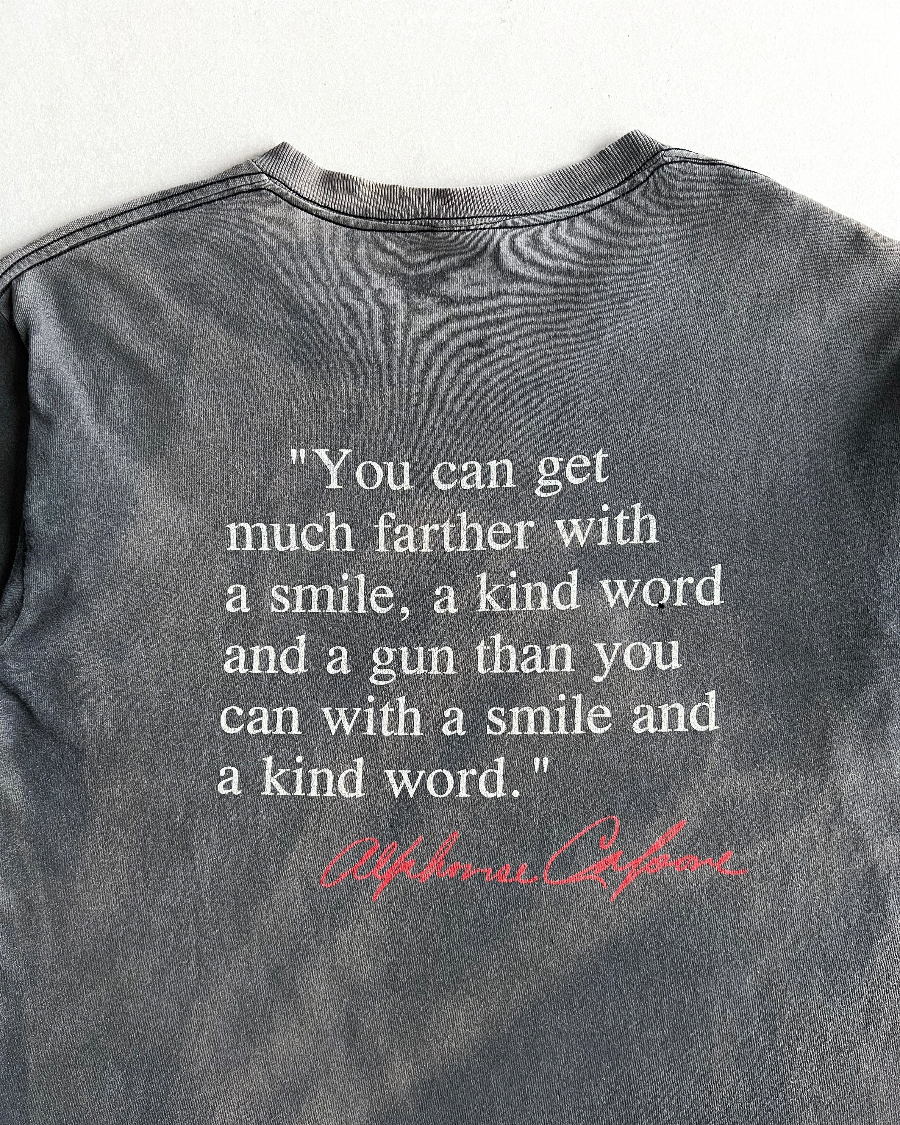 1990S SUN FADED 'CHICAGO CADONE' SINGLE STITCH TEE (M)