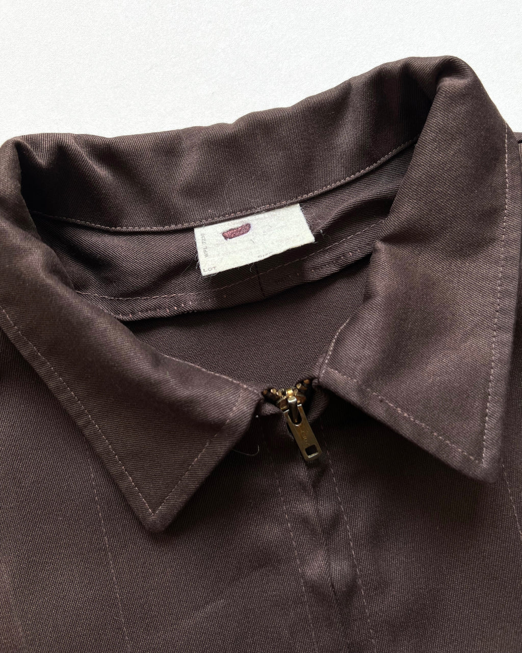 1960S MR.2PLY BROWN DOUBLE POCKET WORK JACKET (L)