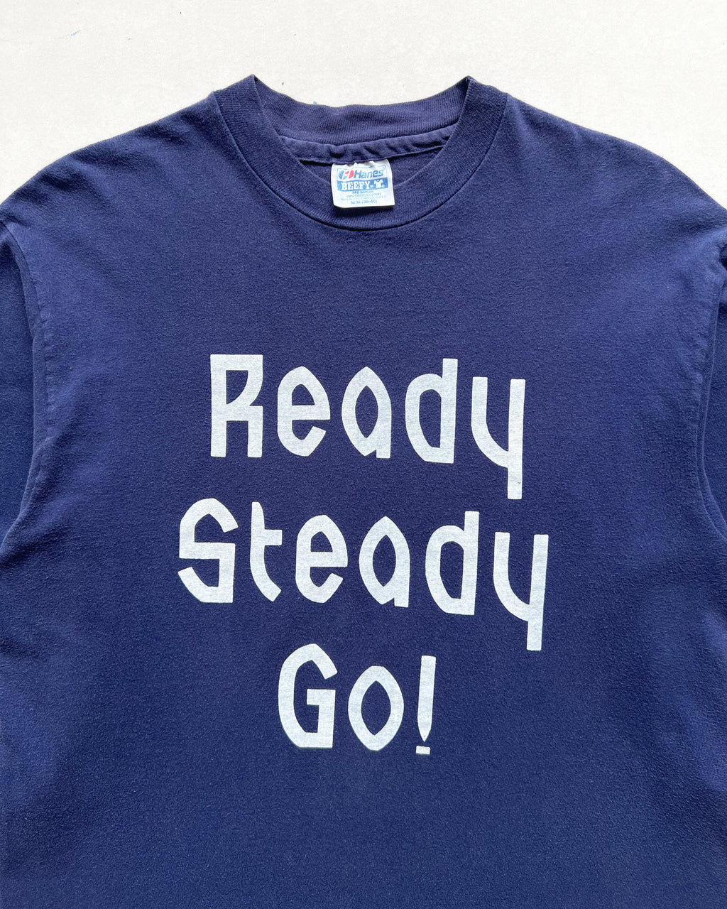 1980S 'READY STEADY GO' LONGSLEEVES TEE (M)