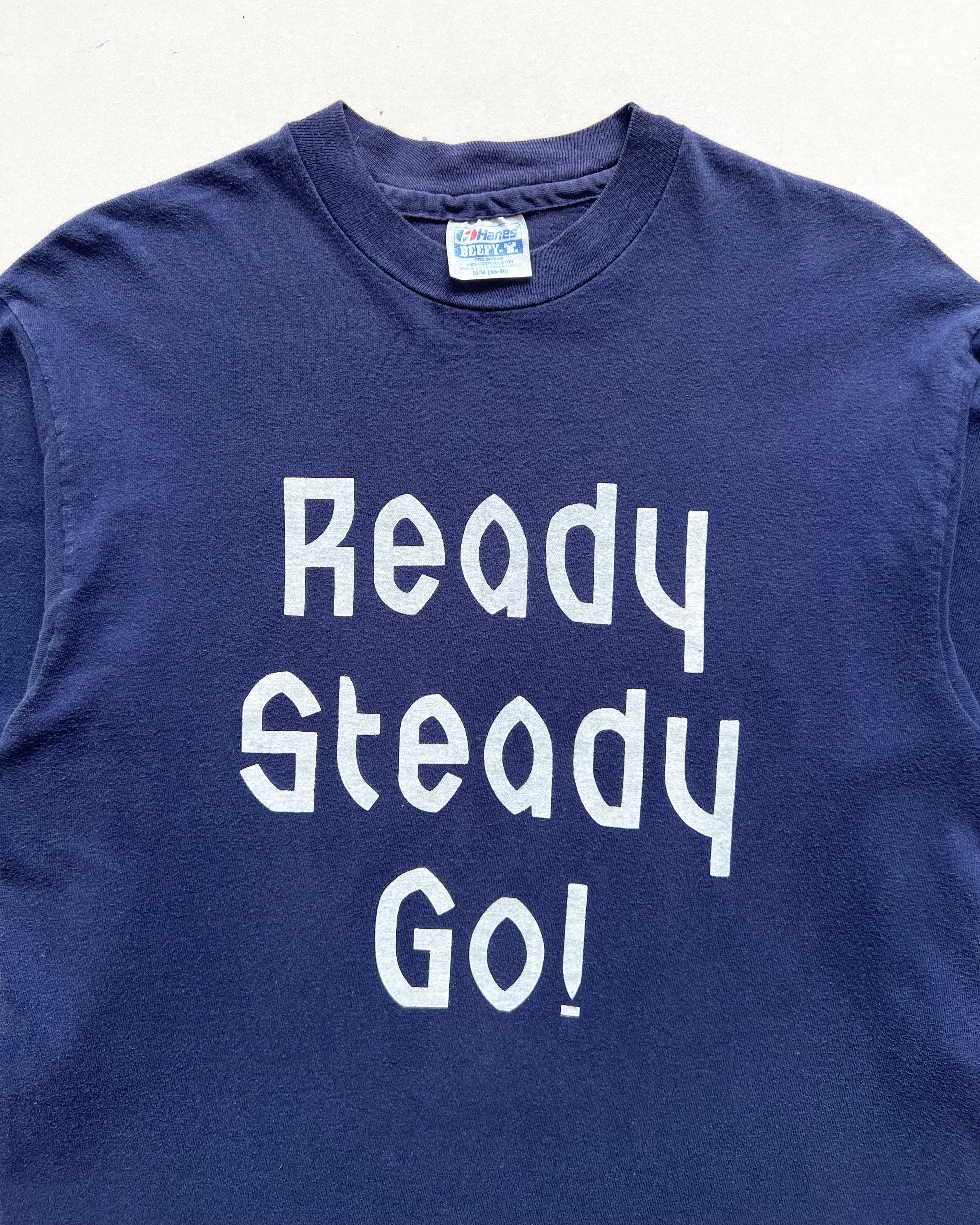 1980S 'READY STEADY GO' LONGSLEEVES TEE (M)
