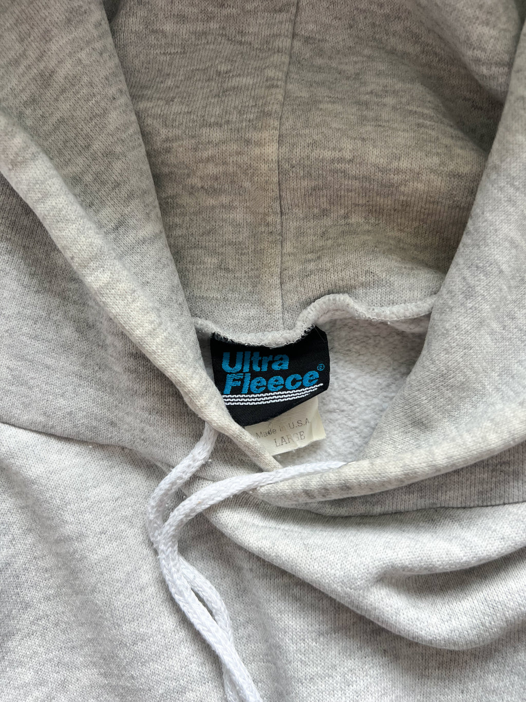 1990S GREY 'DARTHMOUTH' HOODIE (L)