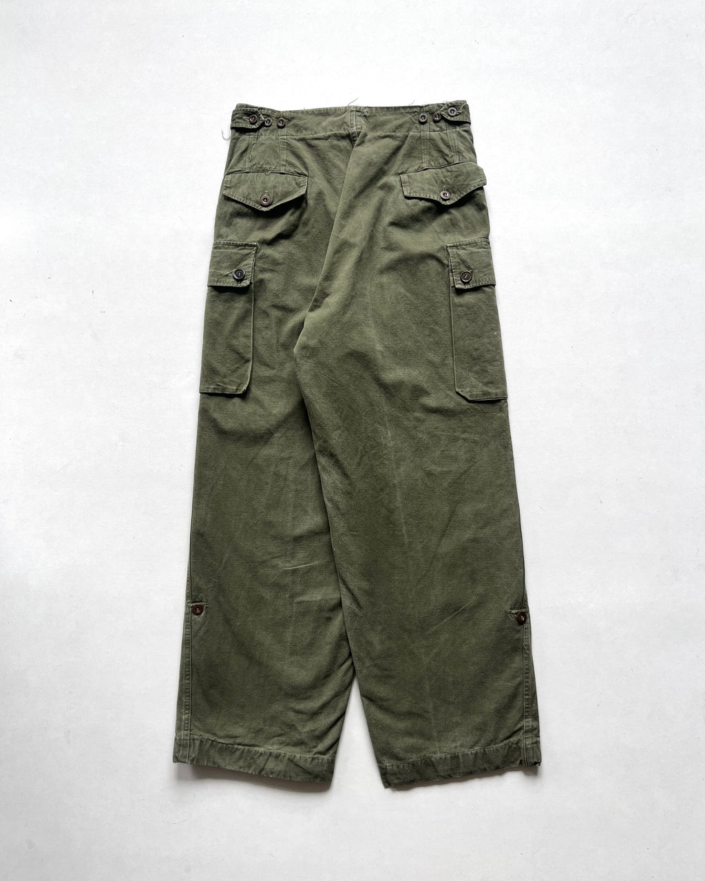 1950S DUTCH ARMY CARGO PANTS (28-32)