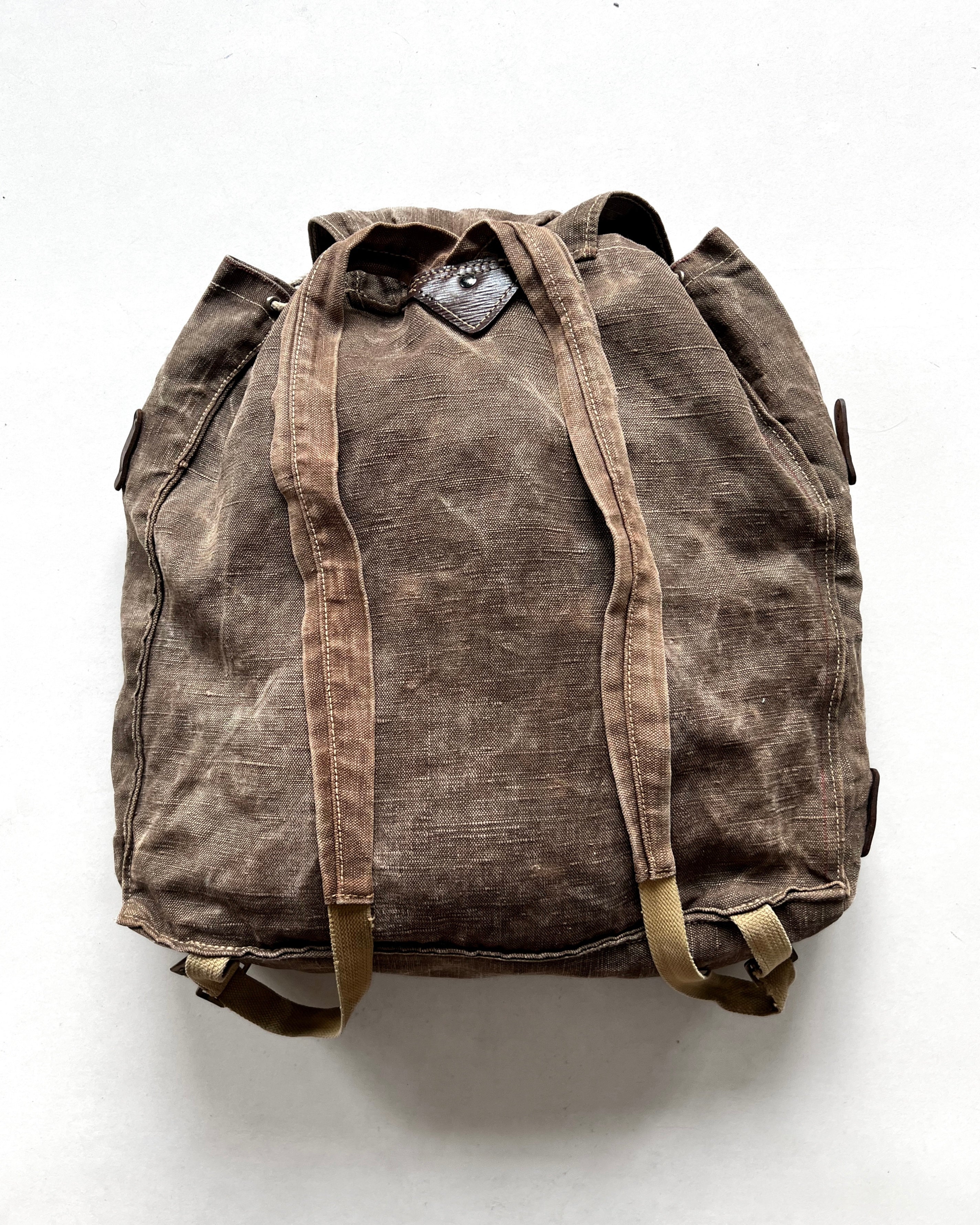 1960S EUROPE CANVAS RUCKSACK (OS)