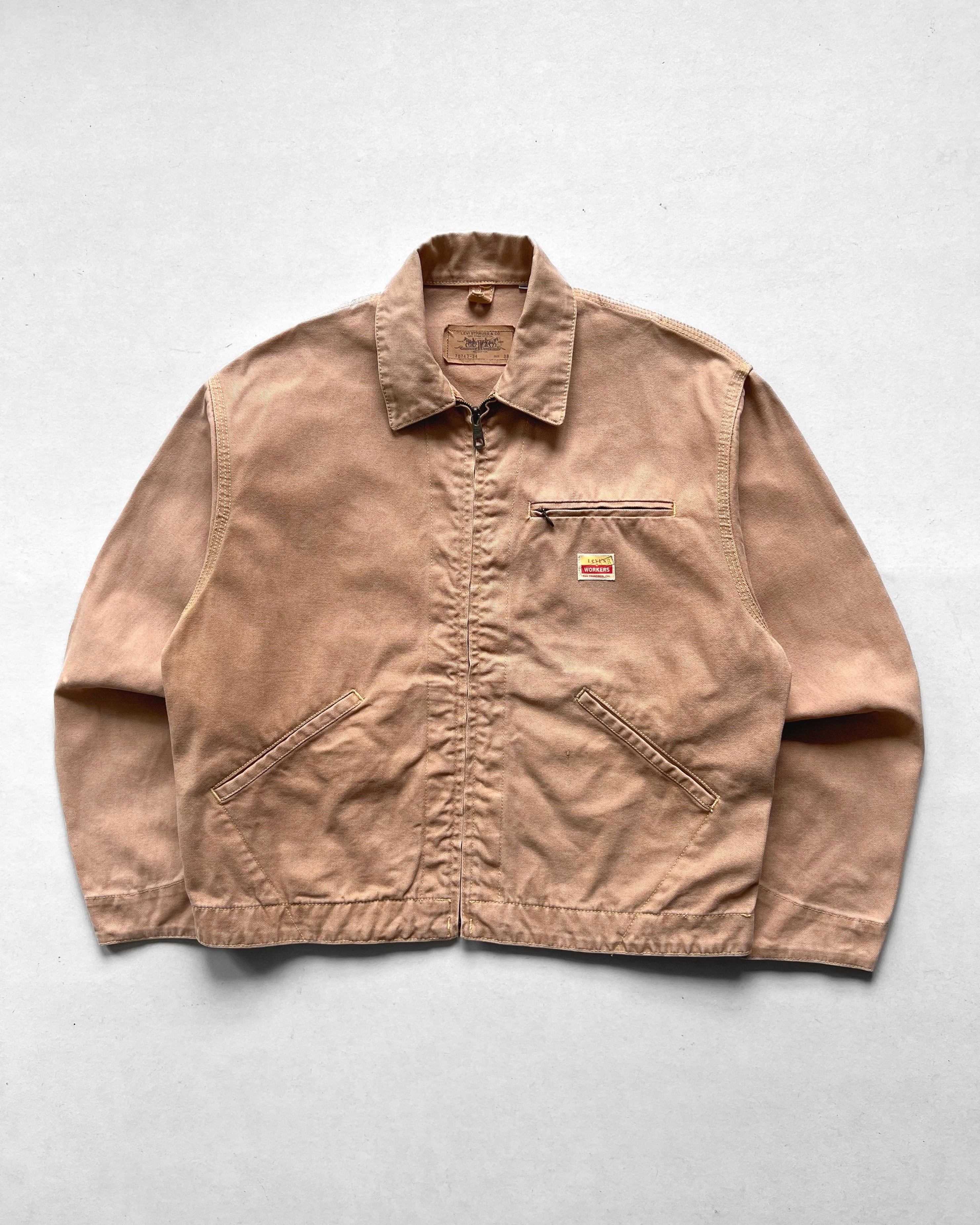 1990S LEVI'S WORKERS WORK JACKET (L)