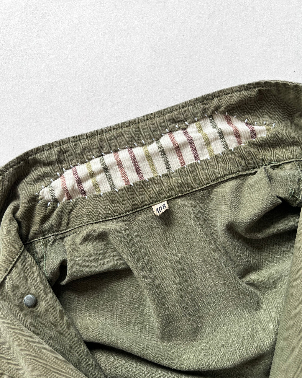 1940S WWII US ARMY 13 STARS M43 HBT JACKET (40R)