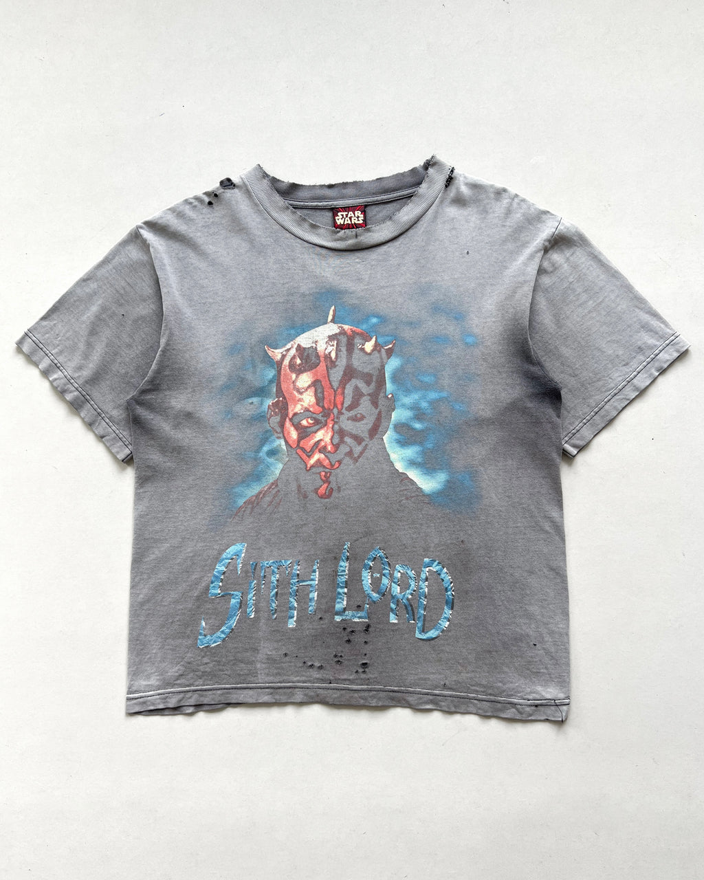 1990S SUN FADED STAR WARS DARTH MAUL TEE (M)