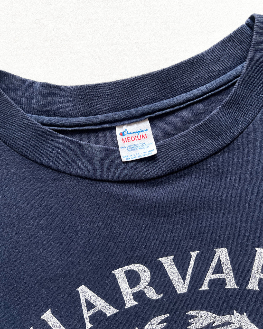 1980S CHAMPION 'HARVARD' TEE (M)