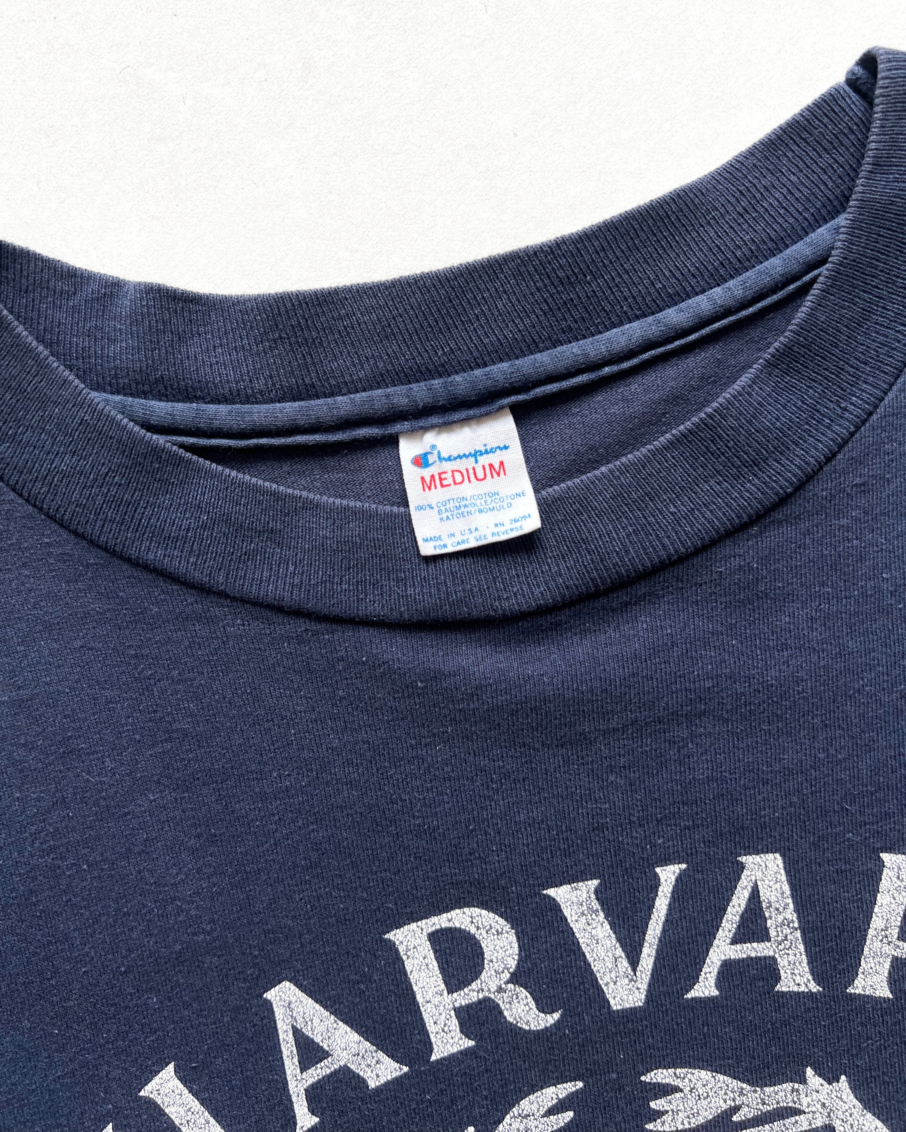 1980S CHAMPION 'HARVARD' TEE (M)