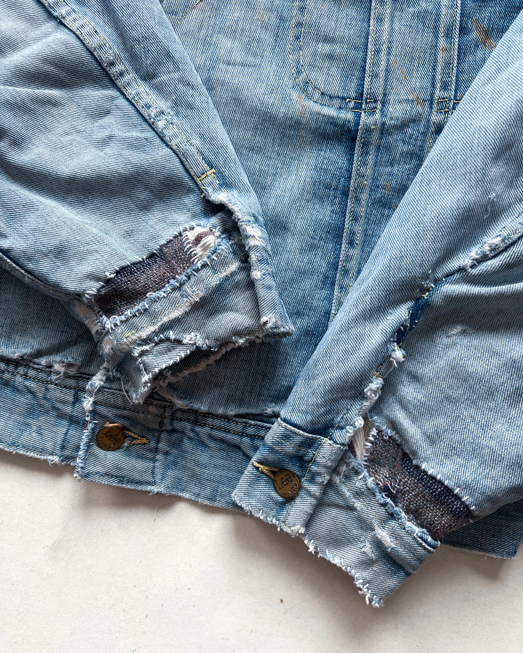 1960S LEE 101-LJ STORM RIDER DENIM JACKET (XL)