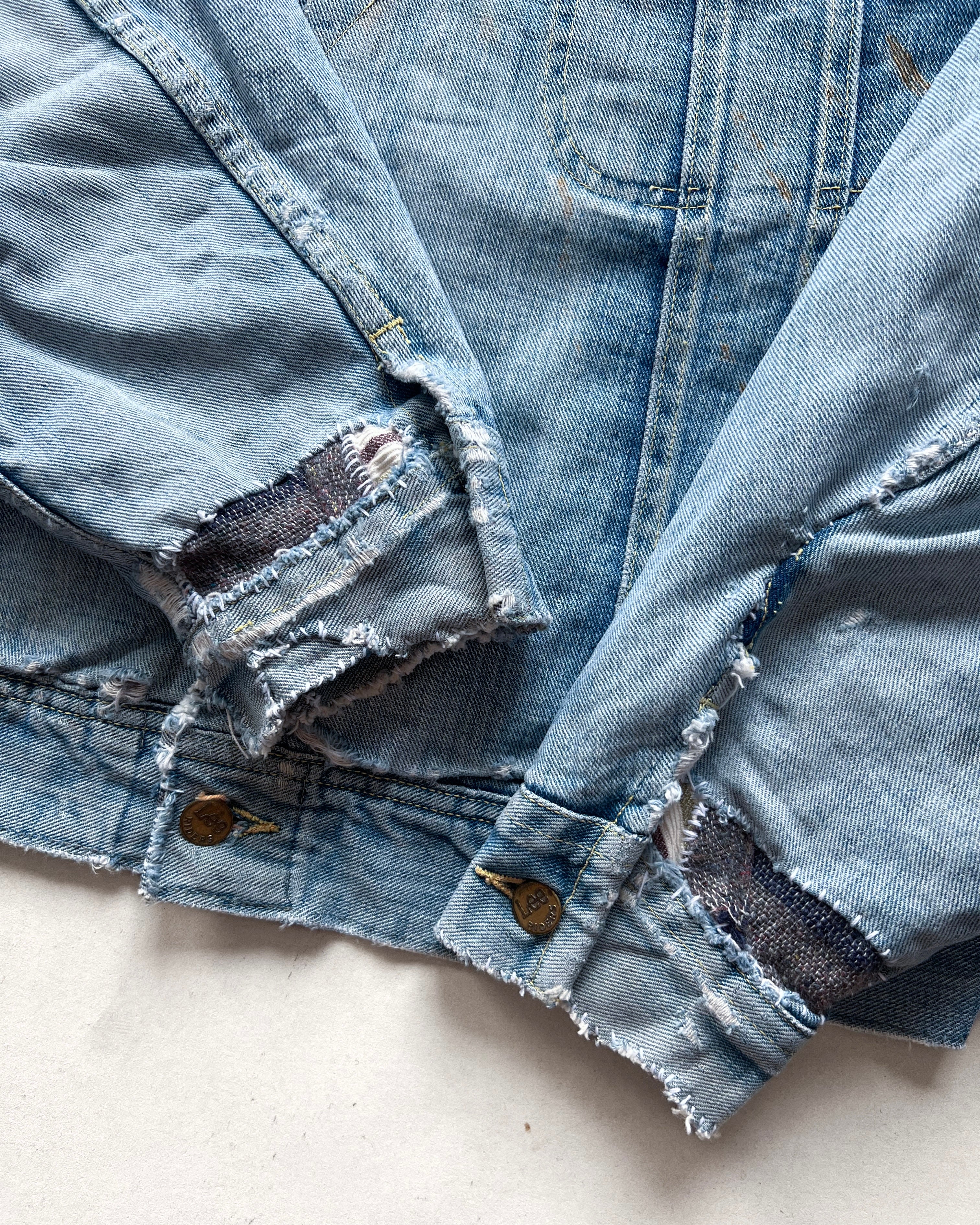 1960S LEE 101-LJ STORM RIDER DENIM JACKET (XL)