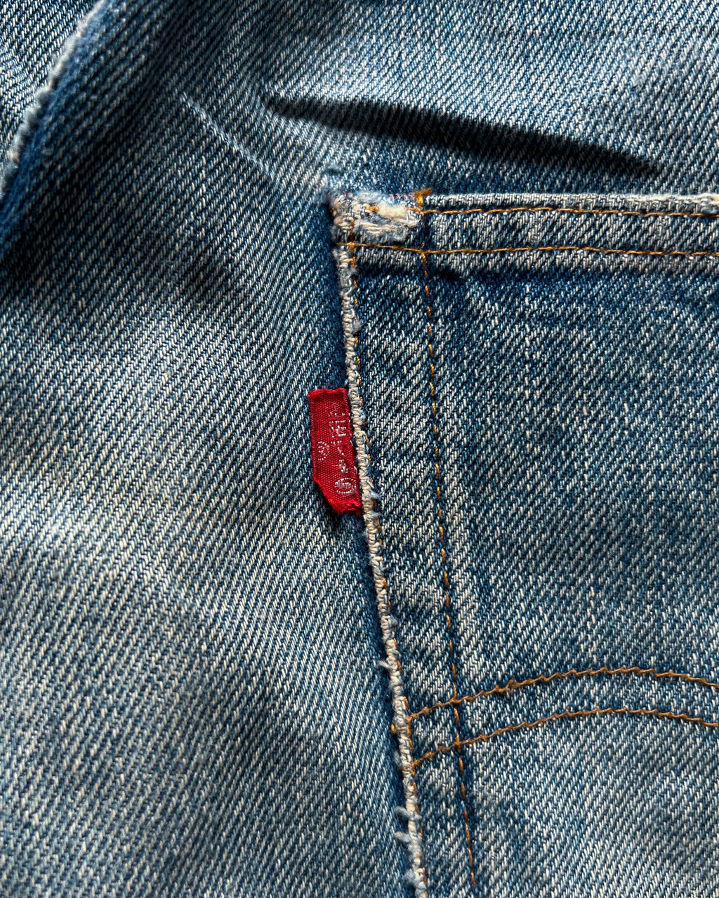 1960S LEVI'S BIG E 501 SELVEDGE JEANS (34)