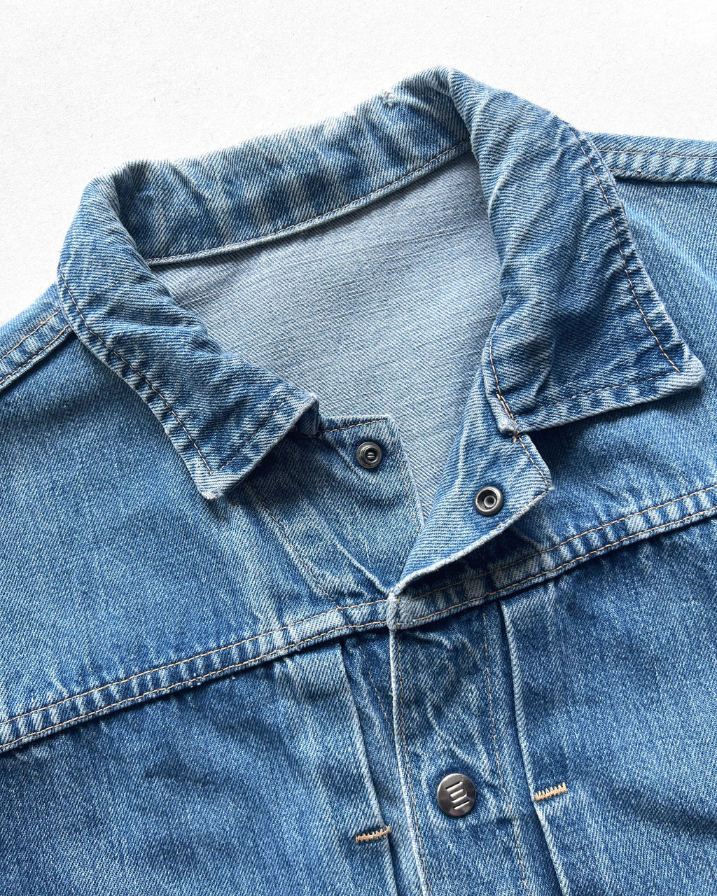 1960S MONTGOMERY WARD 101 TYPE II SELVEDGE DENIM JACKET (M)
