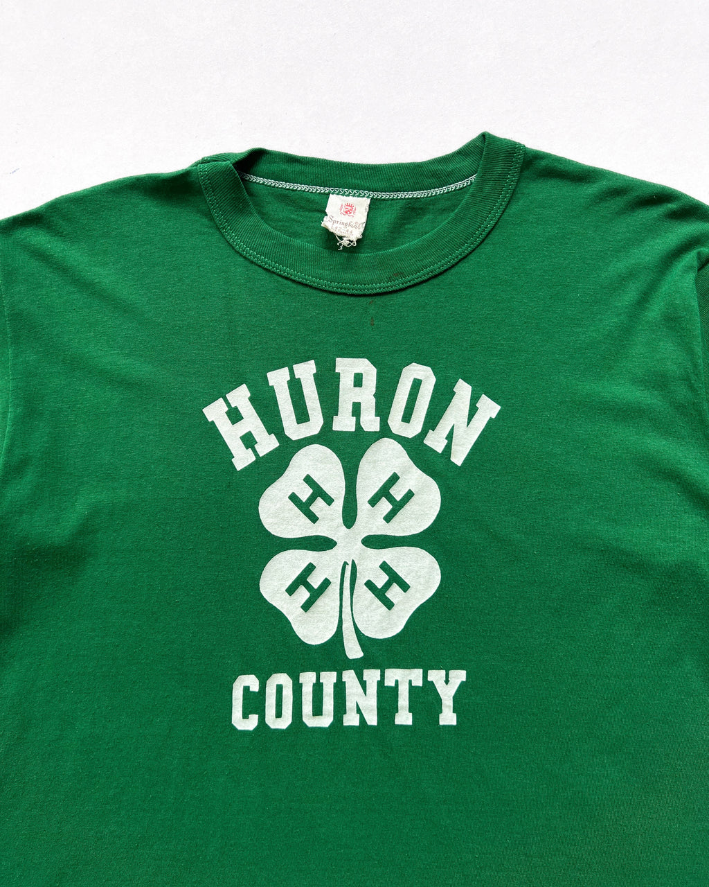 1980S 'HURON COUNTY' SINGLE STITCH TEE (L)