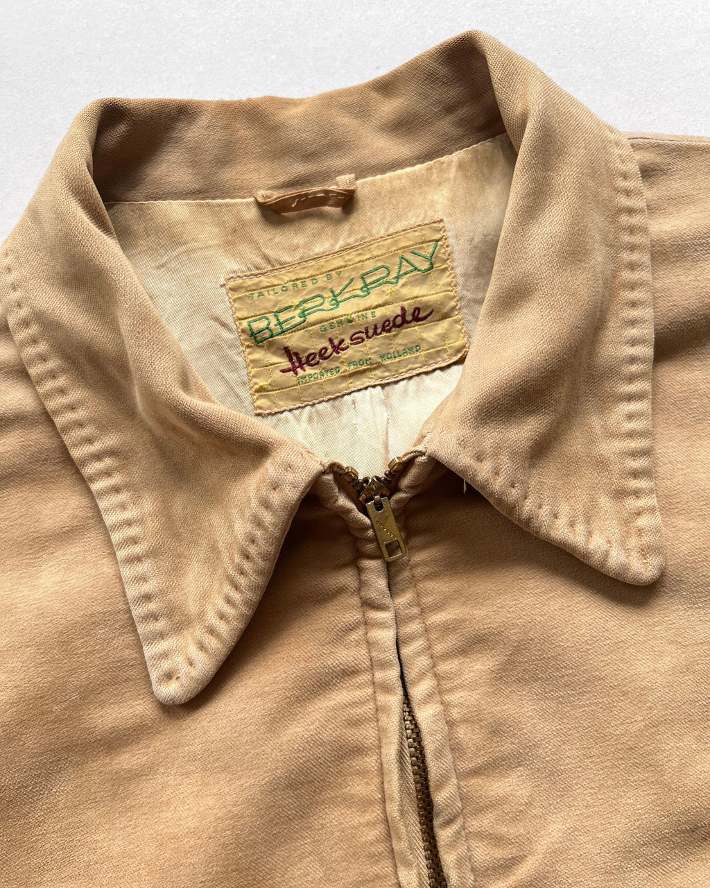 1950S BERKRAY HEEKSUEDE RICKY JACKET (L)