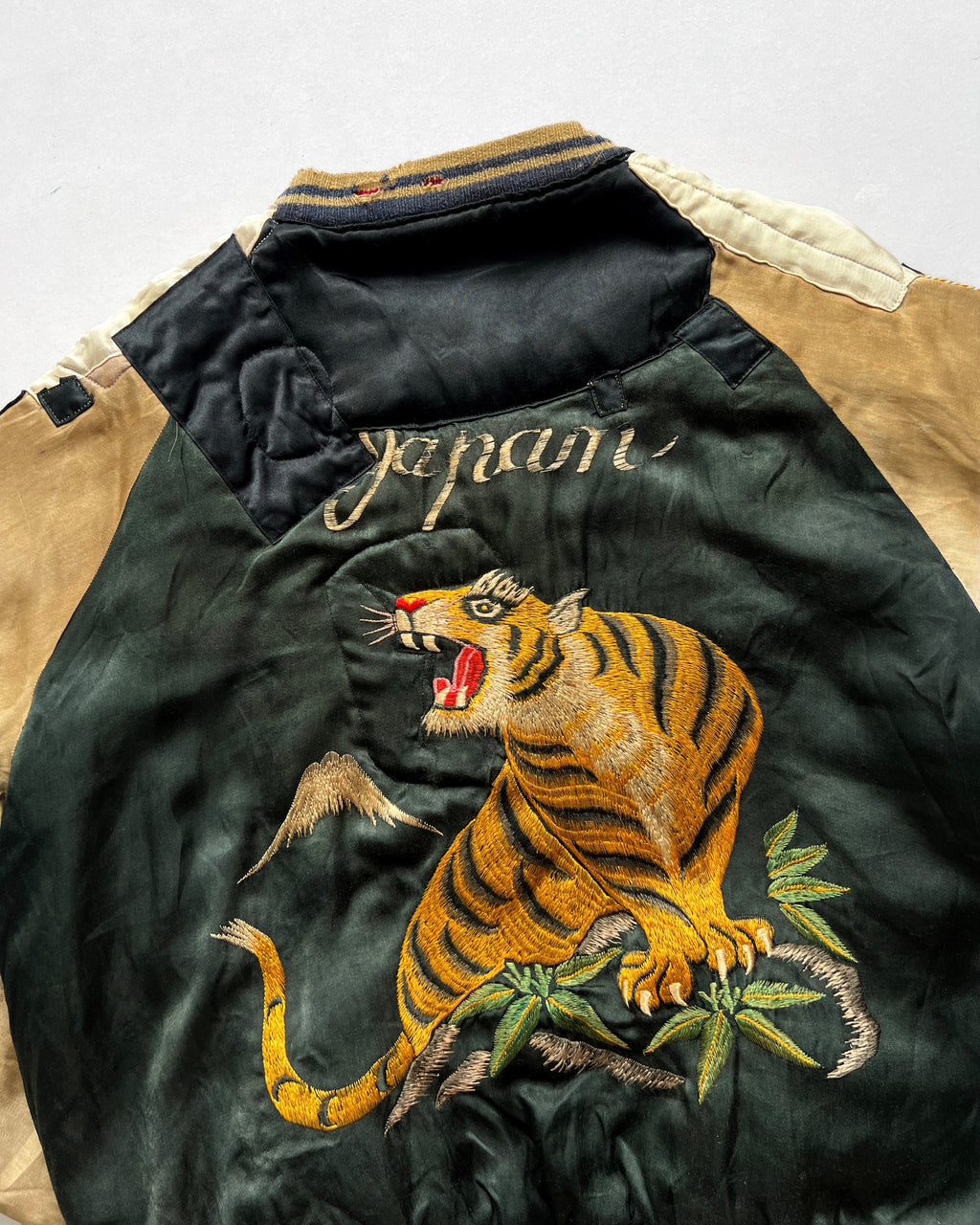 1950S MULTICOLOUR JAPAN REVERSIBLE SUKAJAN (L)