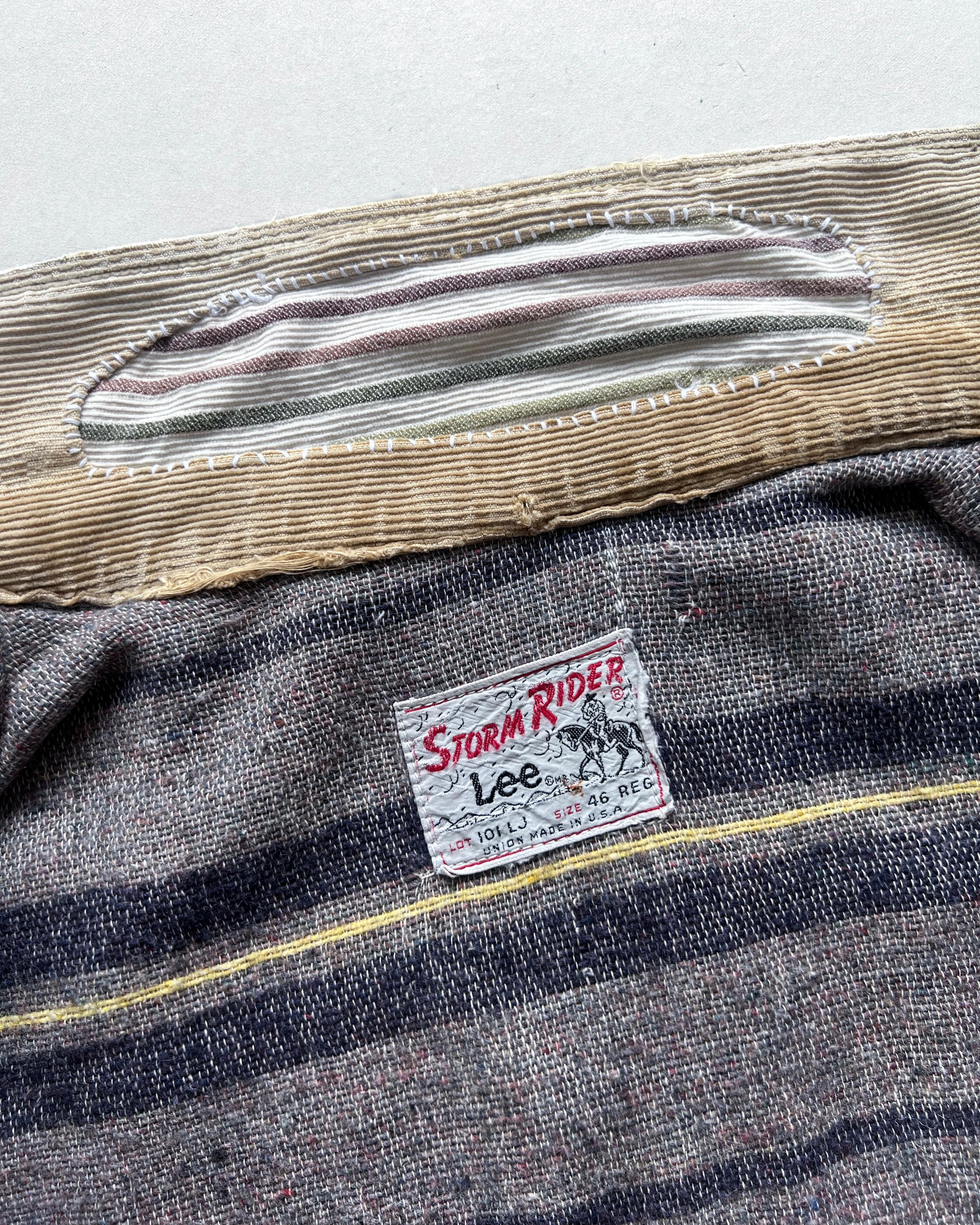 1960S LEE 101-LJ STORM RIDER DENIM JACKET (XL)