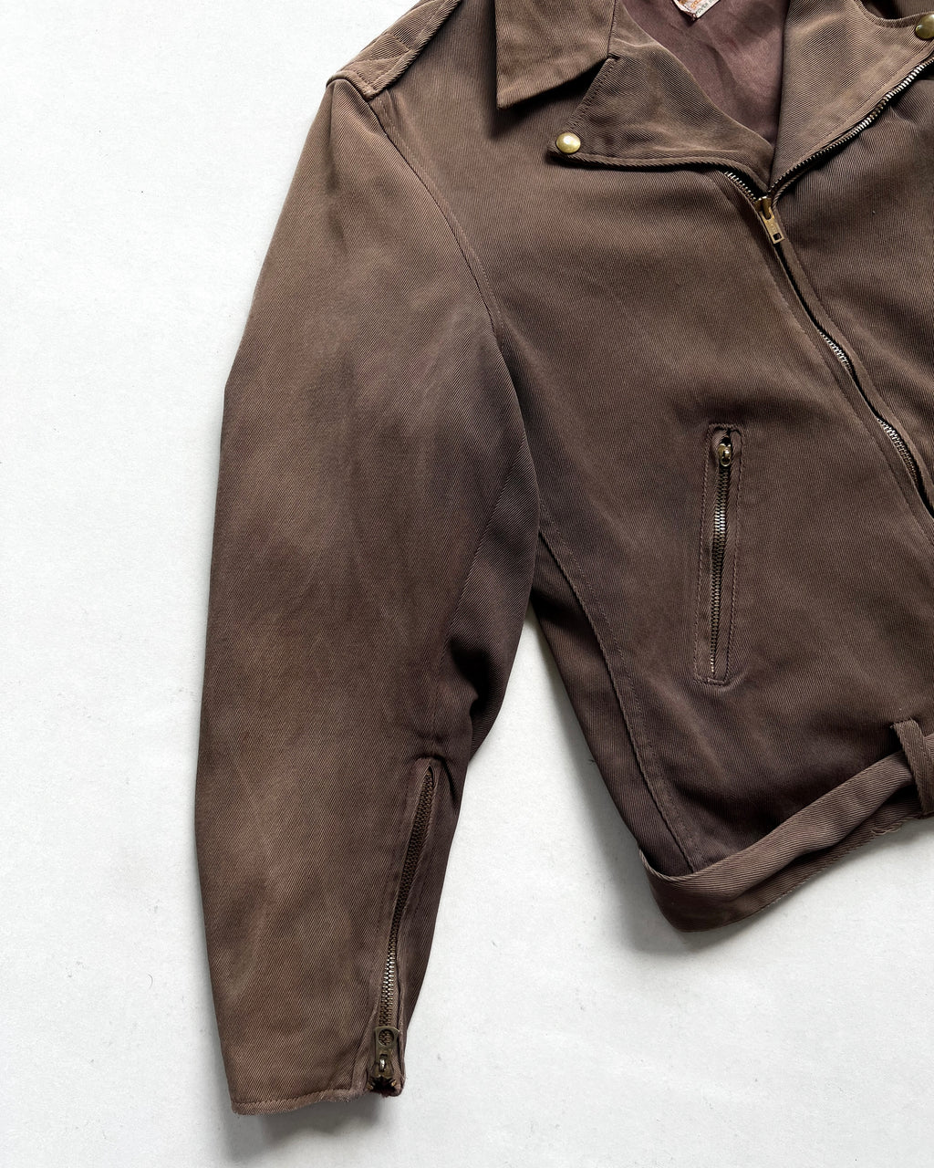 1940S PARAGON GABARDINE ROCKABILLY JACKET (M)