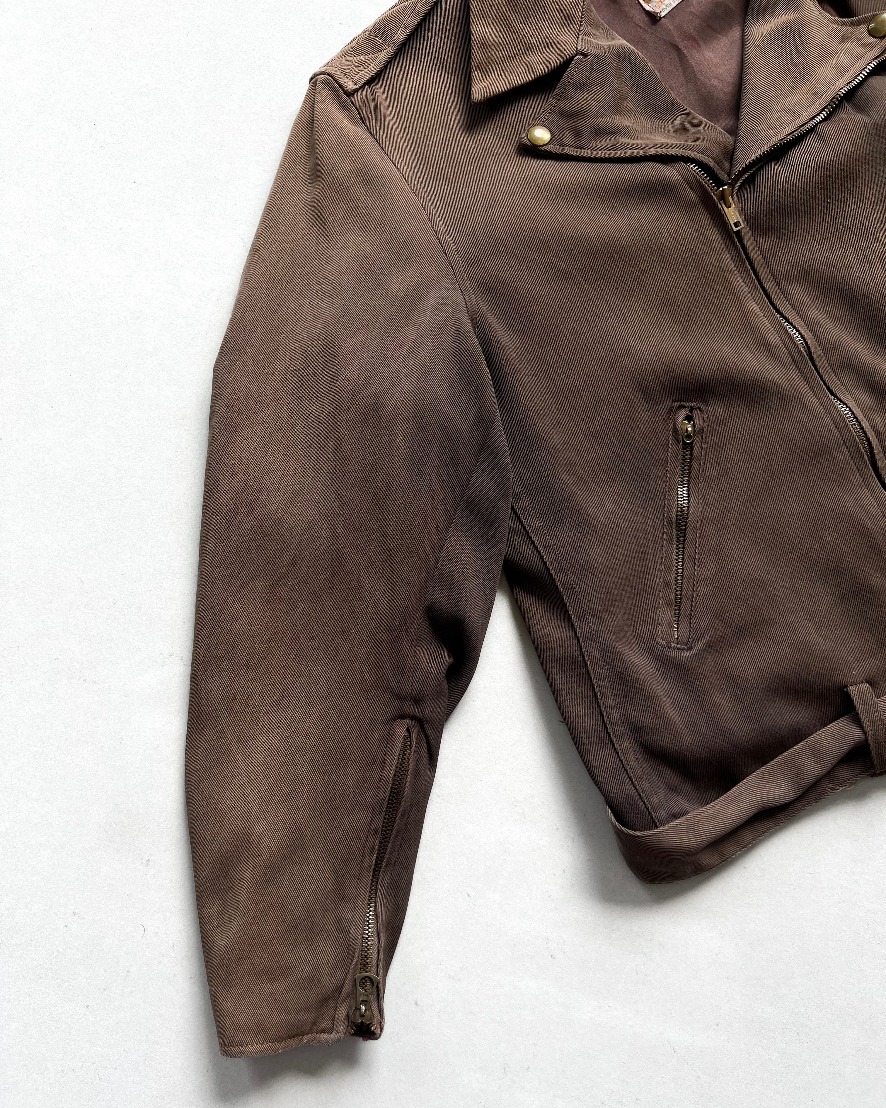 1940S PARAGON GABARDINE ROCKABILLY JACKET (M)