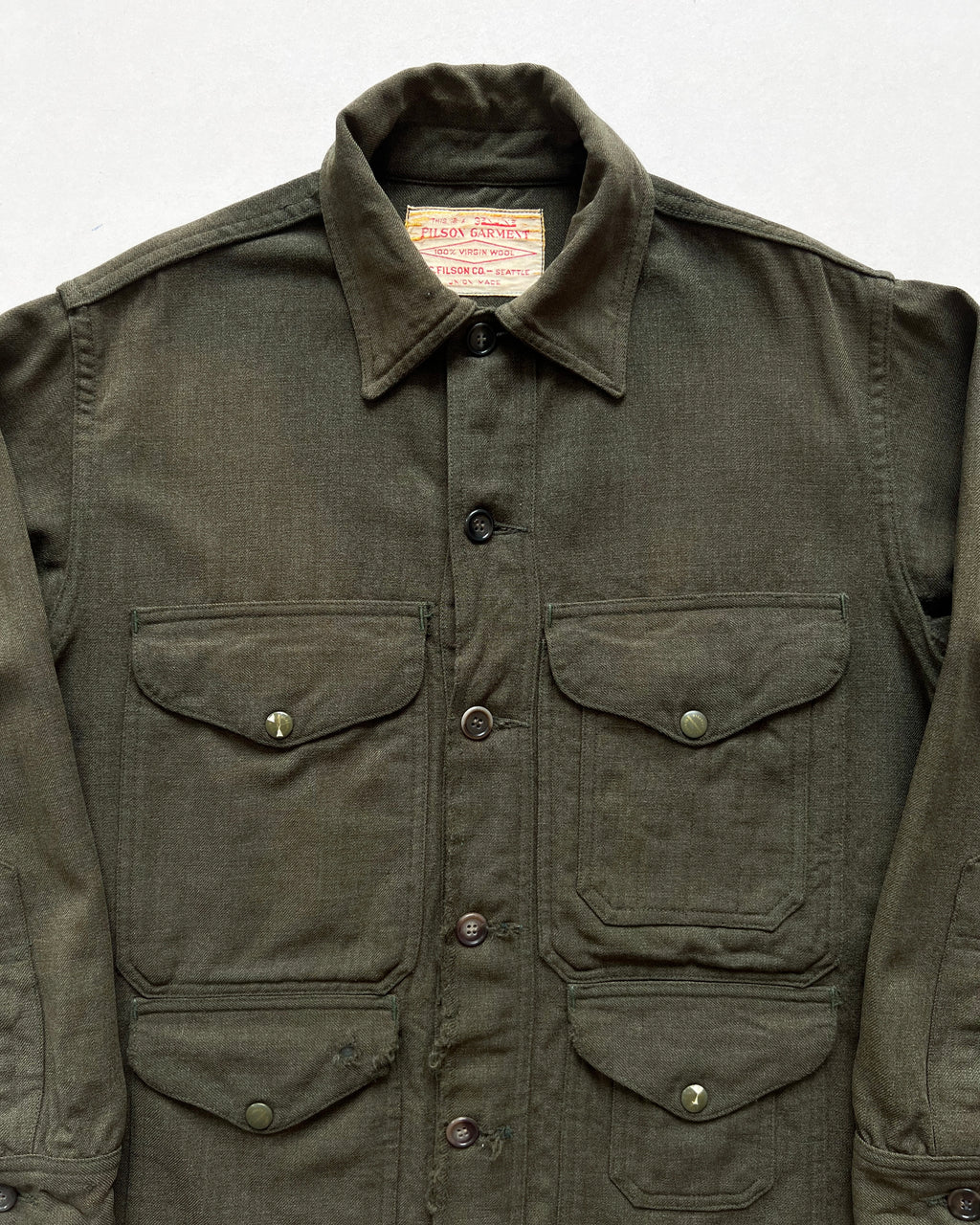 1950S FILSON MACKINAW CRUISER JACKET (L)
