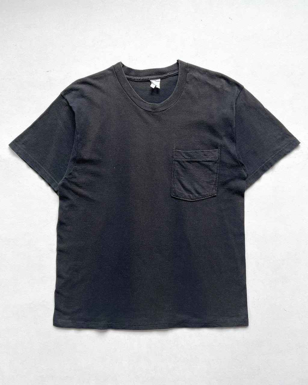 1990S SUN FADED BLANK POCKET TEE (M)