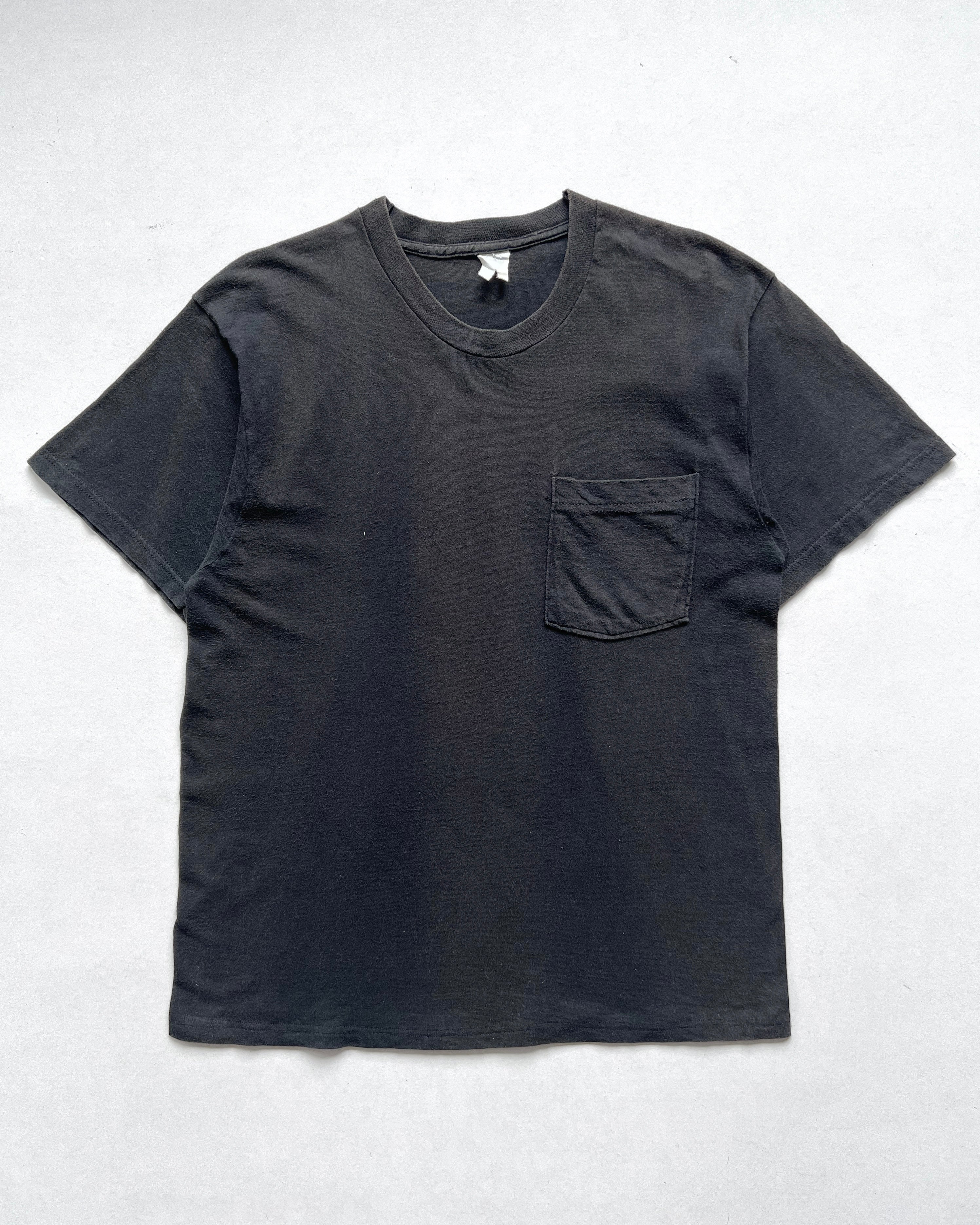 1990S SUN FADED BLANK POCKET TEE (M)