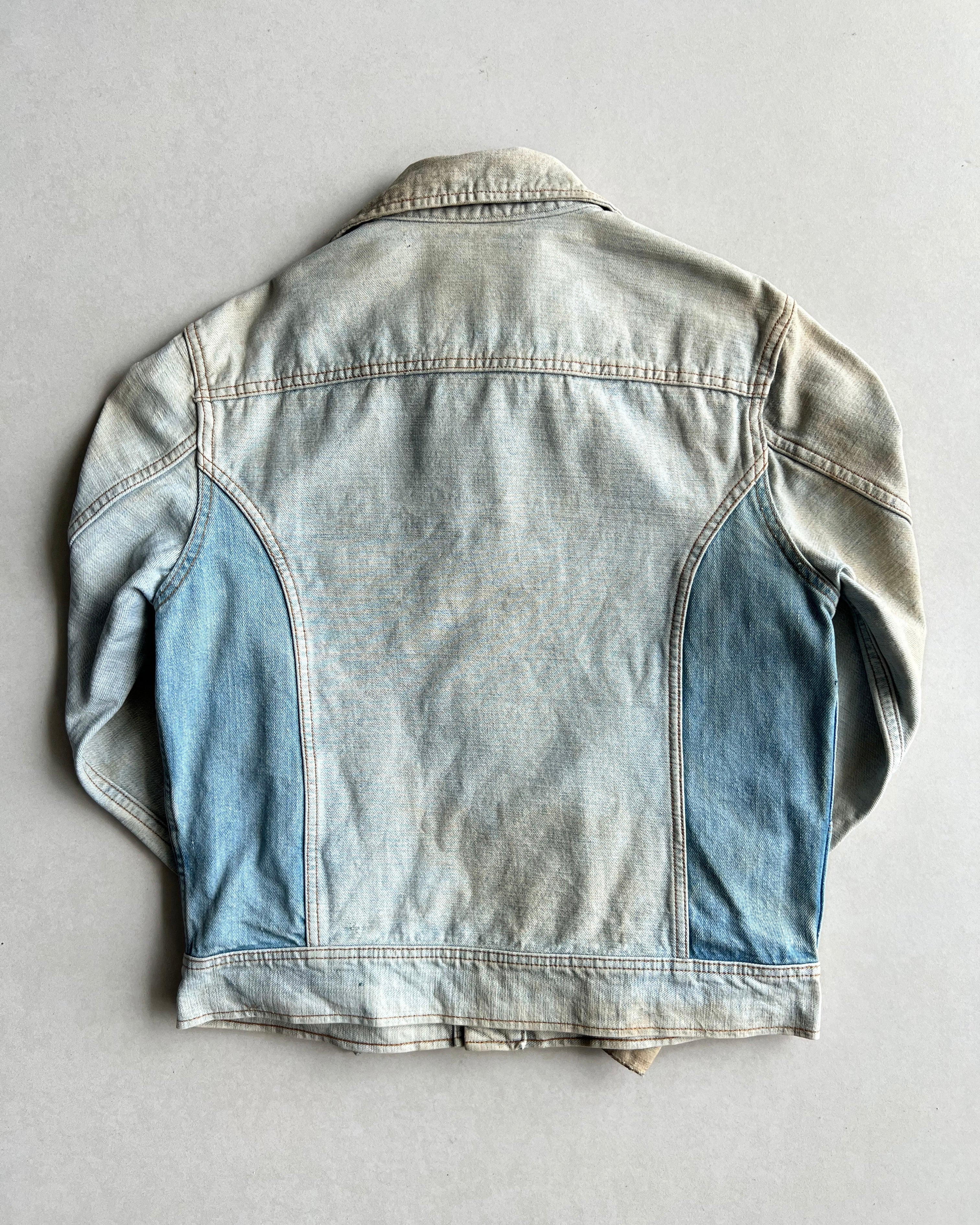 1970S LEE REVERSIBLE DENIM JACKET (L)