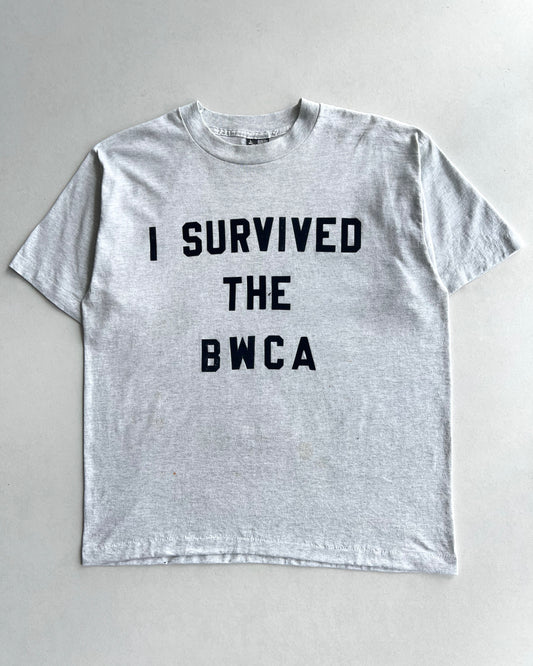 1990S 'I SURVIVED THE BWCA' SINGLE STITCH TEE (L)