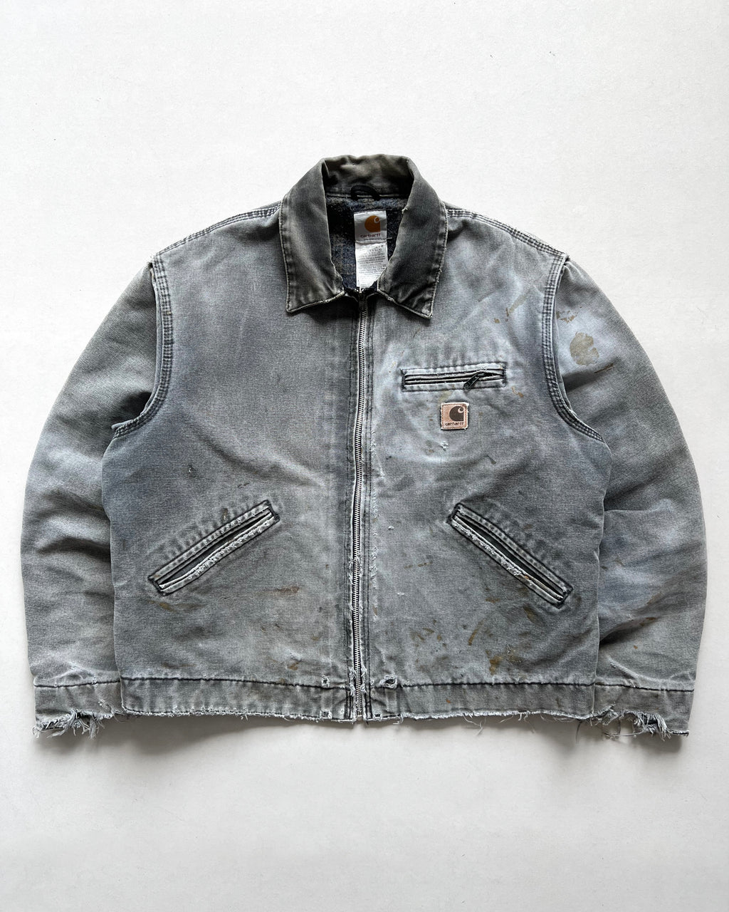 2000S FADED CARHARTT DETROIT WORK JACKET (L)