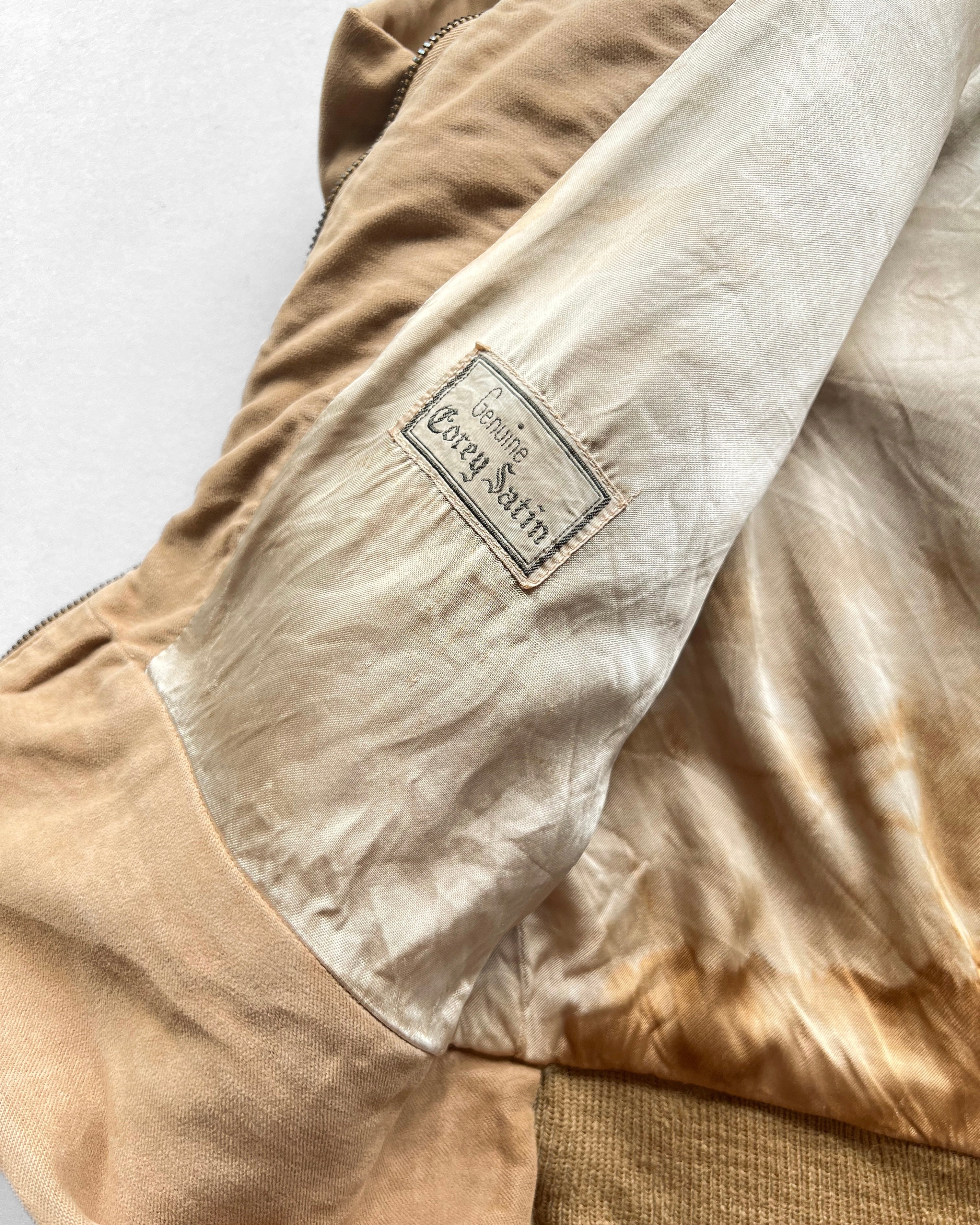 1950S BERKRAY HEEKSUEDE RICKY JACKET (L)