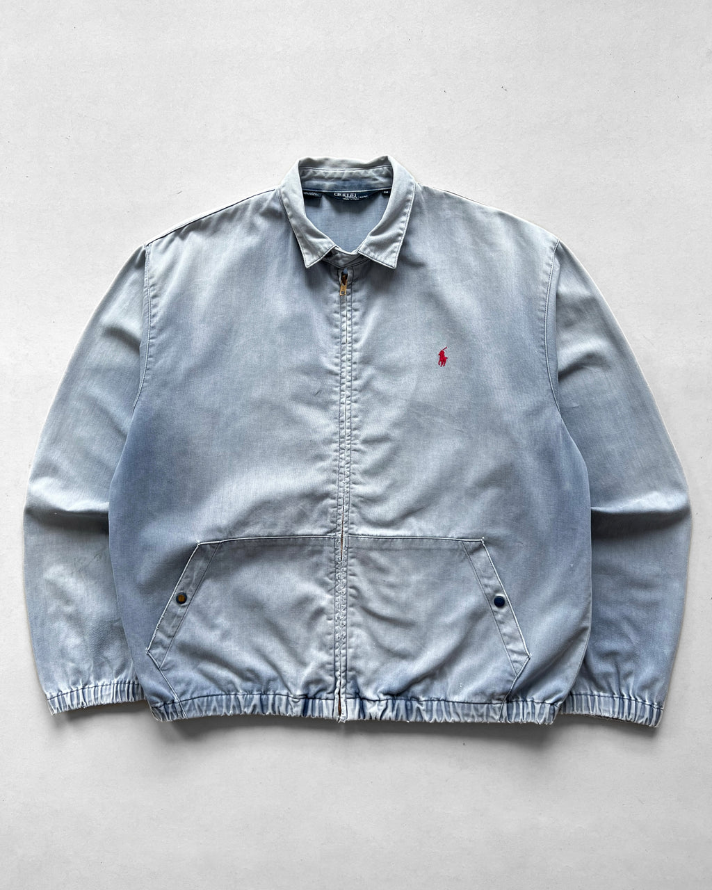 1980S SUN FADED RALPH LAUREN HARRINGTON JACKET (M)